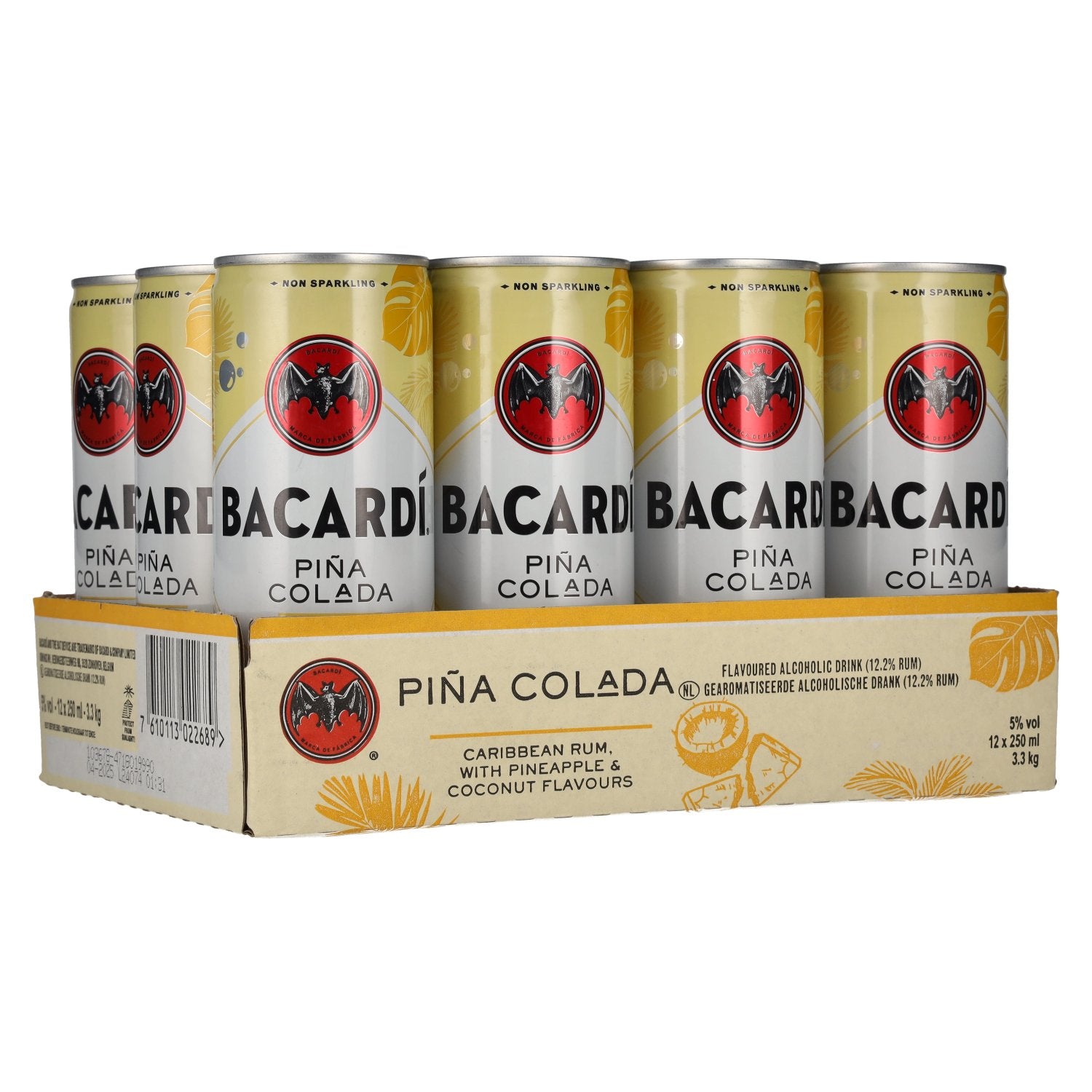 Bacardi Pina Colada 5% Vol. 12x0,25l Dosen