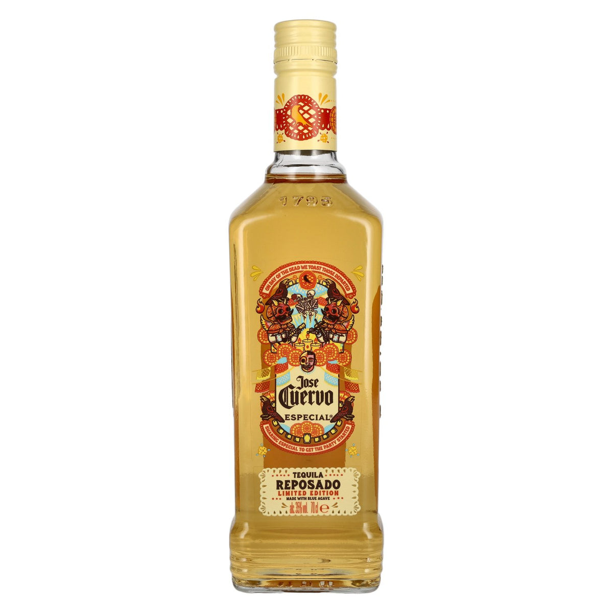 Jose Cuervo Especial Reposado Tequila Limited Edition Day of the Dead 35% Vol. 0,7l