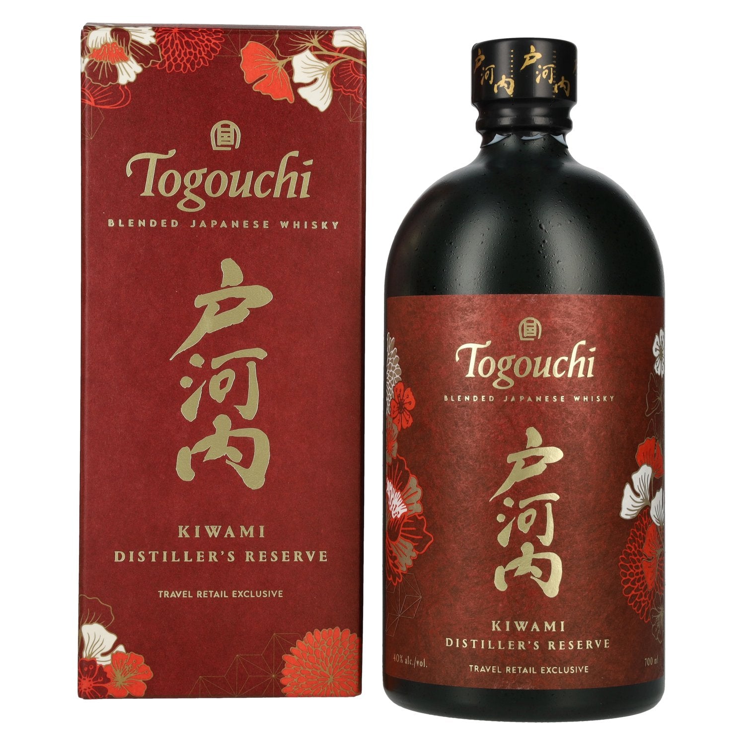 Togouchi KIWAMI Distiller's Reserve Japanese Blended Whisky 40% Vol. 0,7l in Giftbox