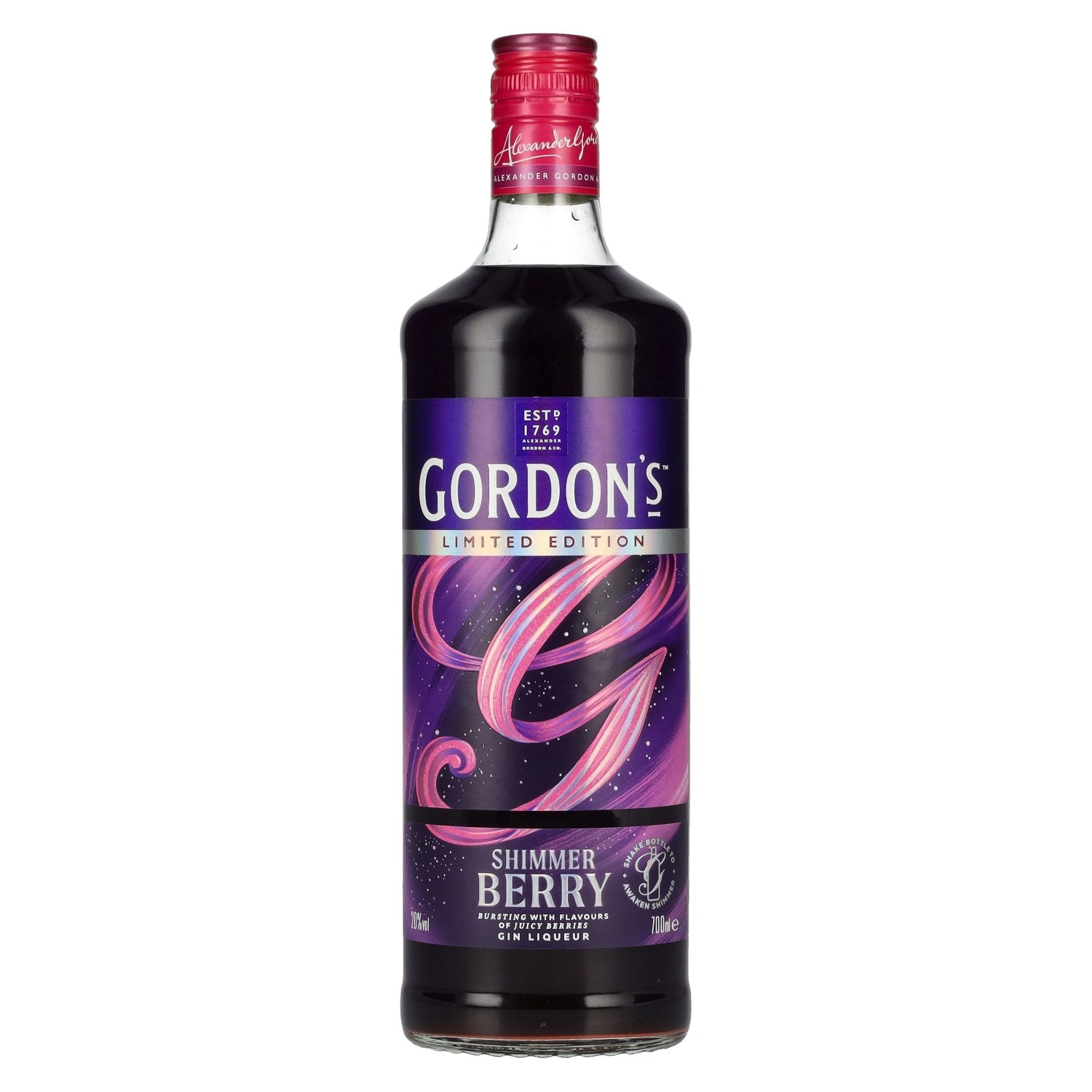 Gordon's Shimmer Berry Gin Liqueur Limited Edition 20% Vol. 0,7l