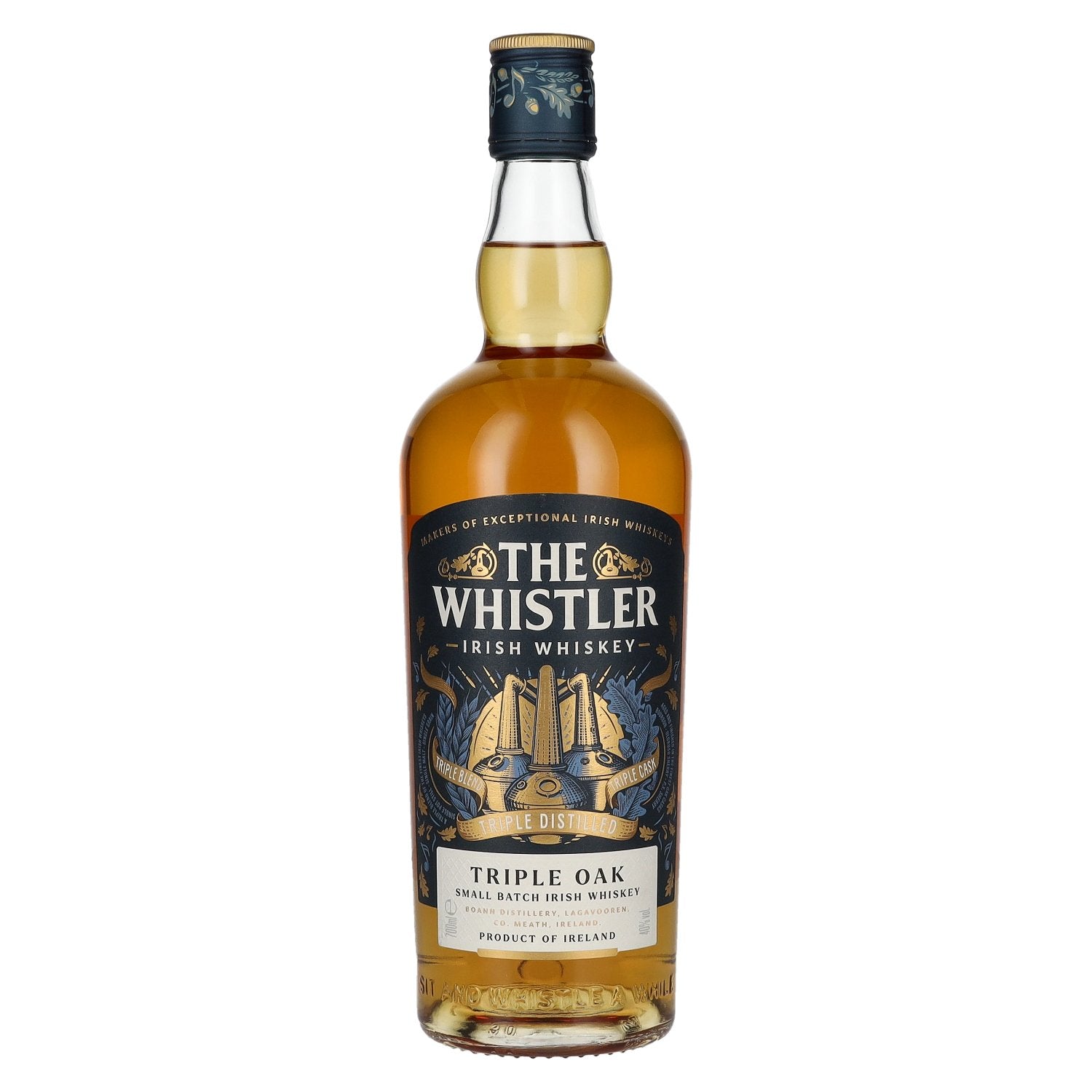The Whistler TRIPLE OAK Small Batch Irish Whiskey 40% Vol. 0,7l