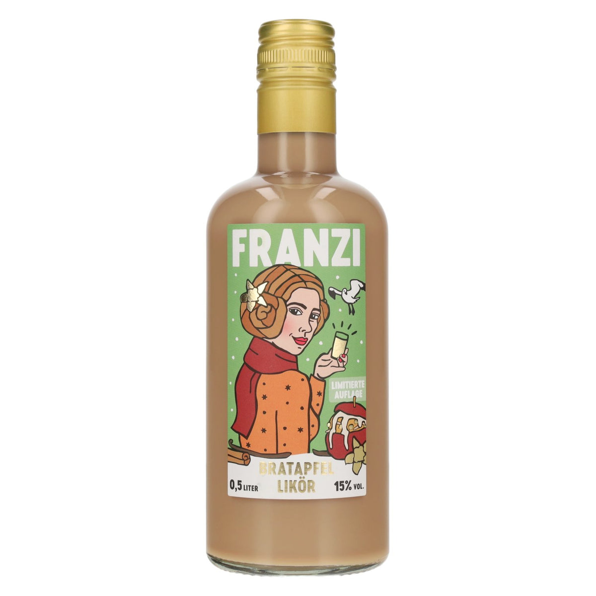 Franzi Bratapfel Likoer 15% Vol. 0,5l