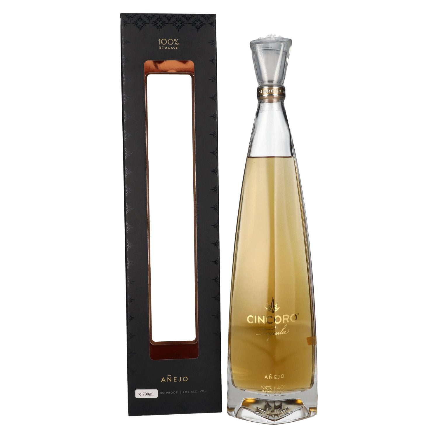 Cincoro Tequila Anejo 40% Vol. 0,75l