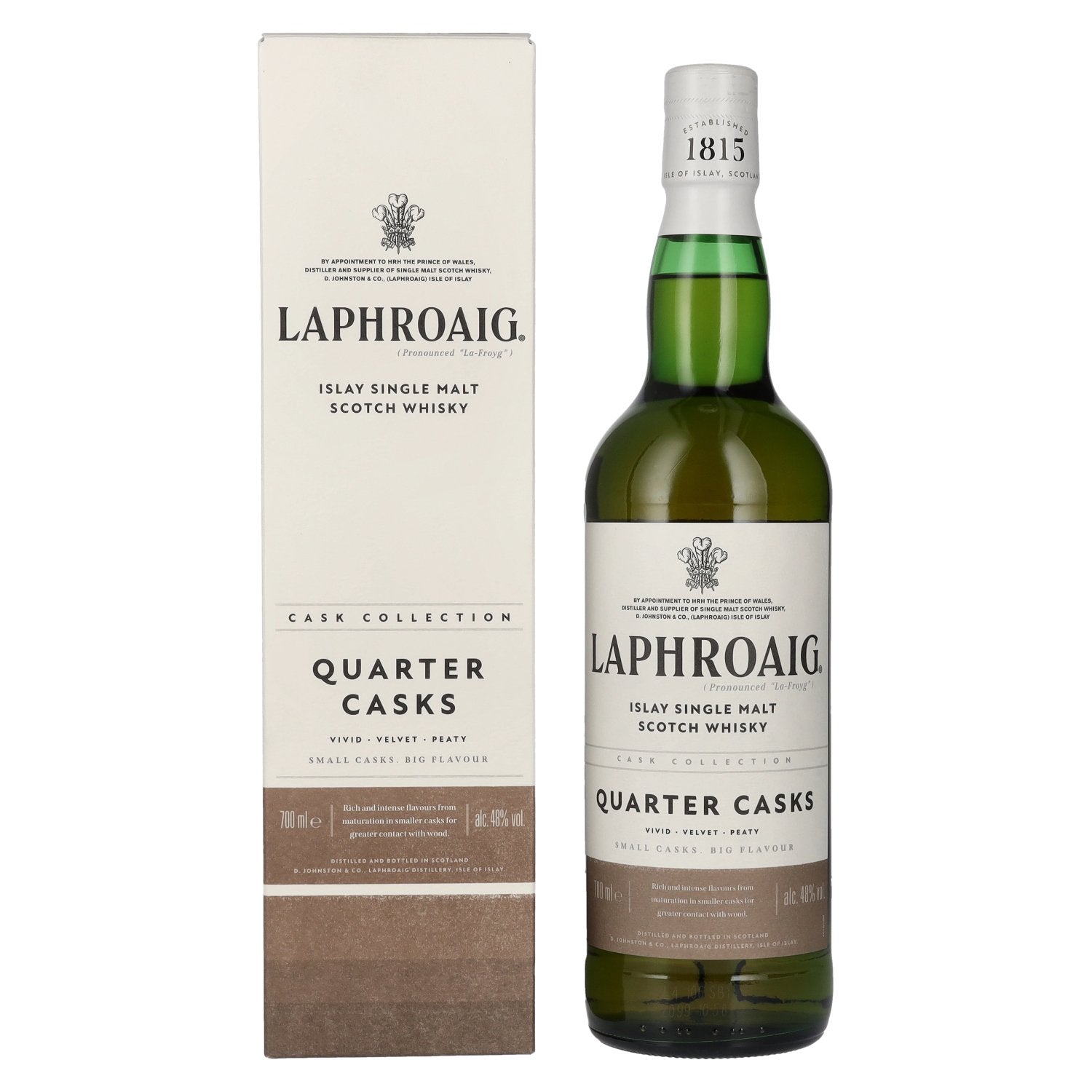 Laphroaig Quarter Casks 48% Vol. 0,7l in Giftbox