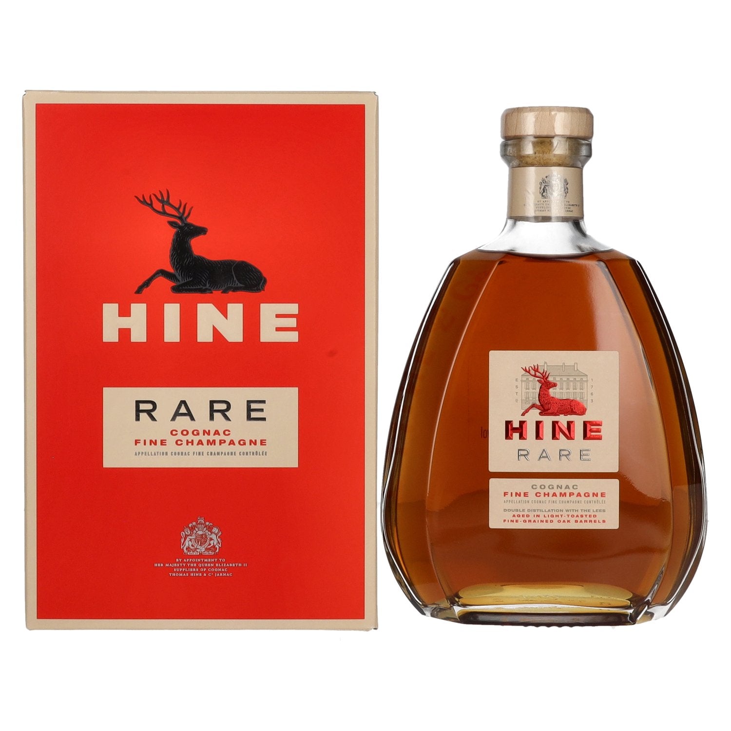 Hine RARE VSOP The Original Fine Champagne Cognac 40% Vol. 0,7l in Giftbox