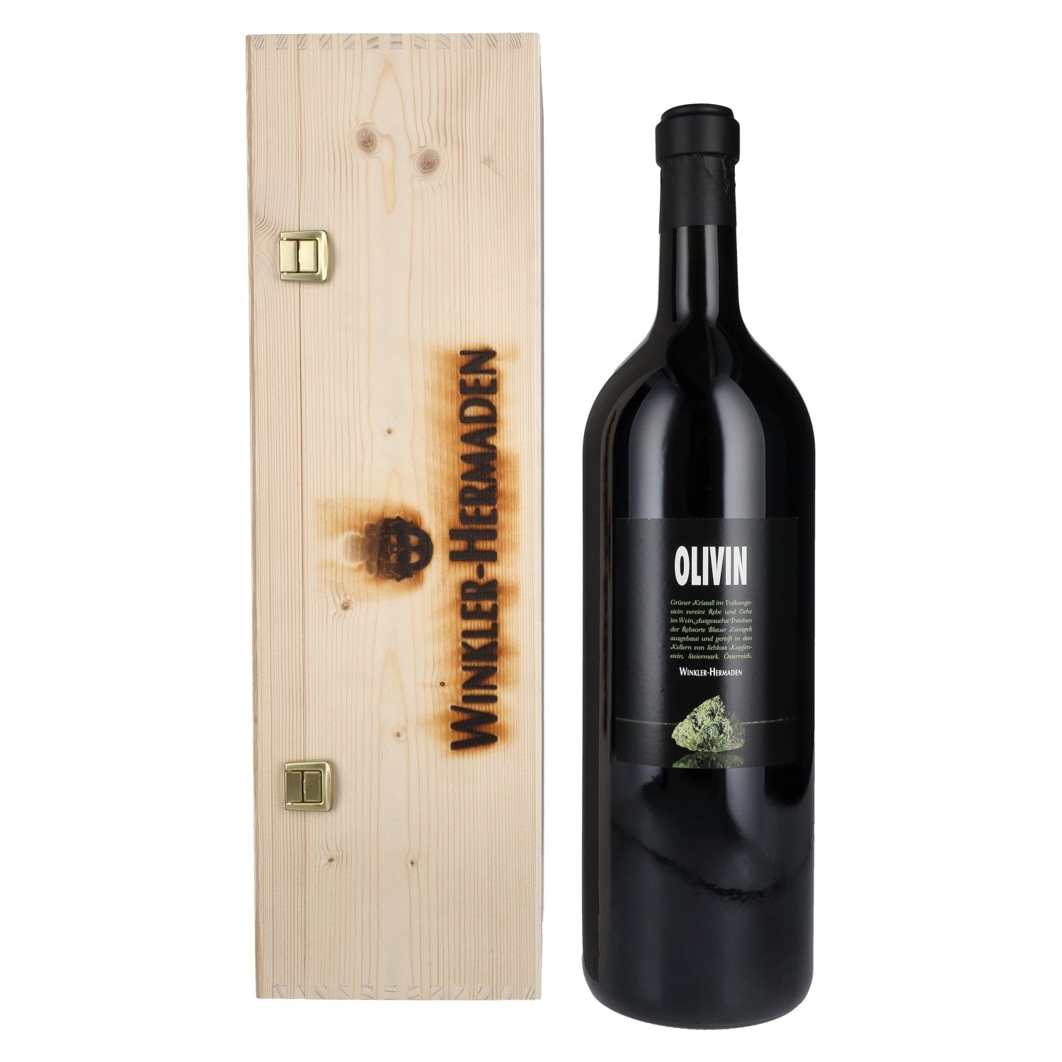 Winkler-Hermaden Olivin 2020 13,5% Vol. 3l in Holzkiste