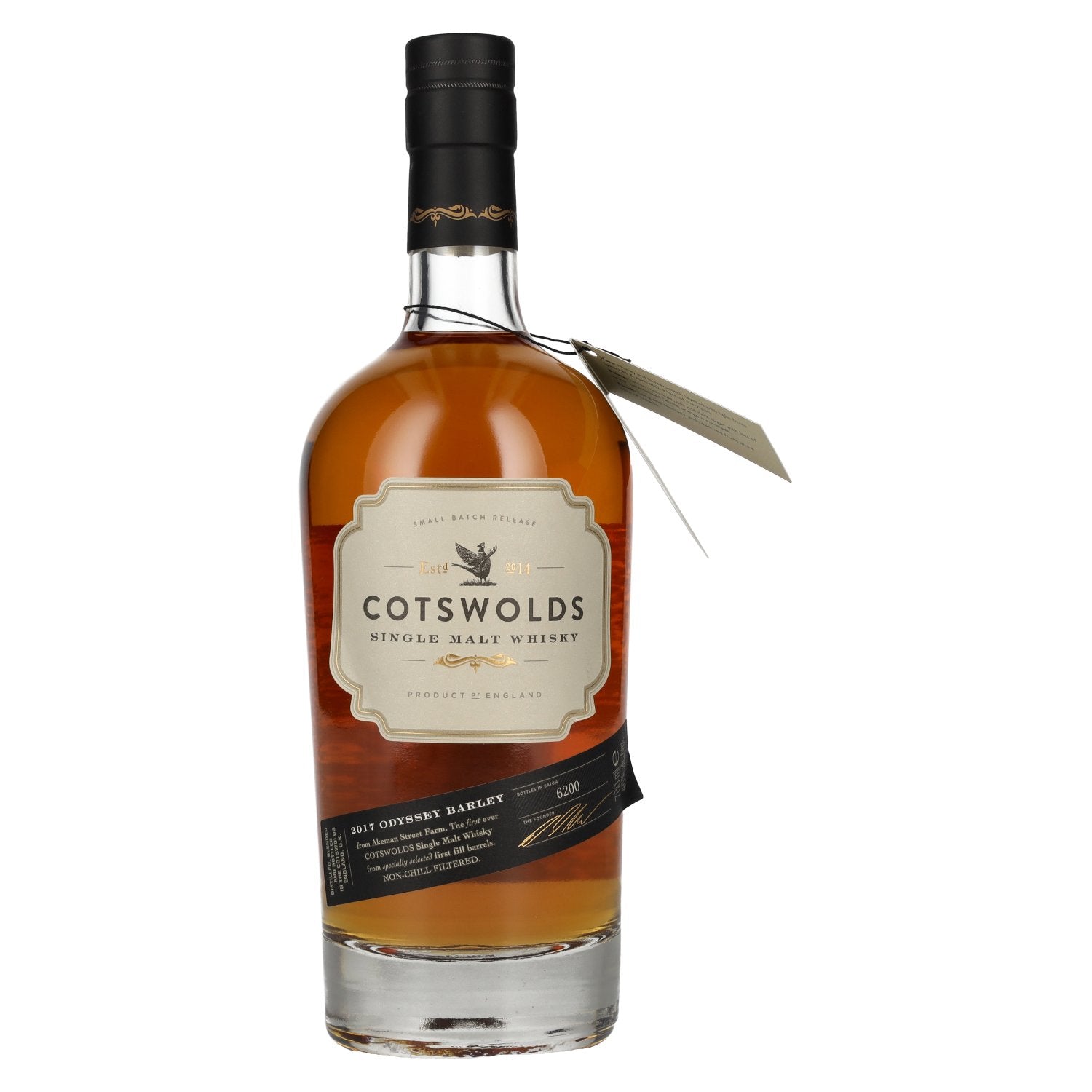 Cotswolds ODYSSEY BARLEY Single Malt Whisky 2017 46% Vol. 0,7l in Giftbox