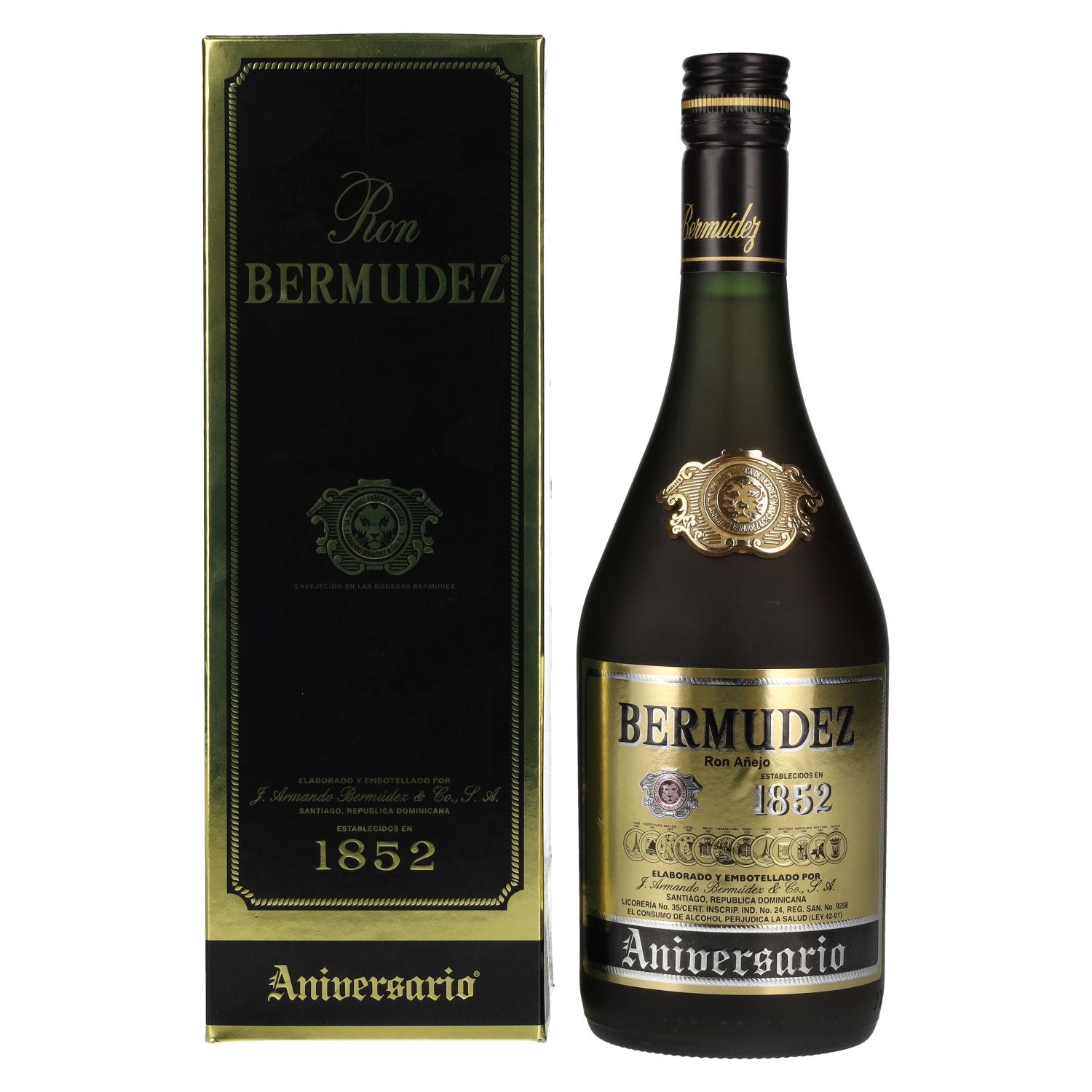 Bermudez Ron Anejo ANIVERSARIO 40% Vol. 0,7l in Giftbox