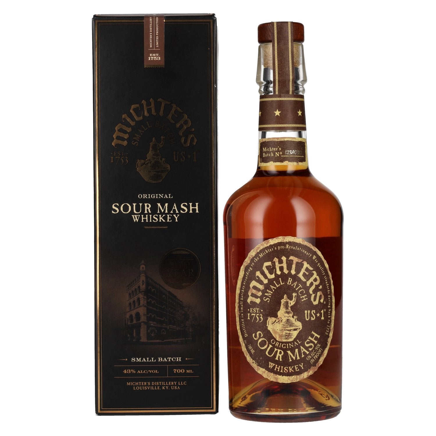 Michter's US*1 Small Batch Original Sour Mash Whiskey 43% Vol. 0,7l in Giftbox
