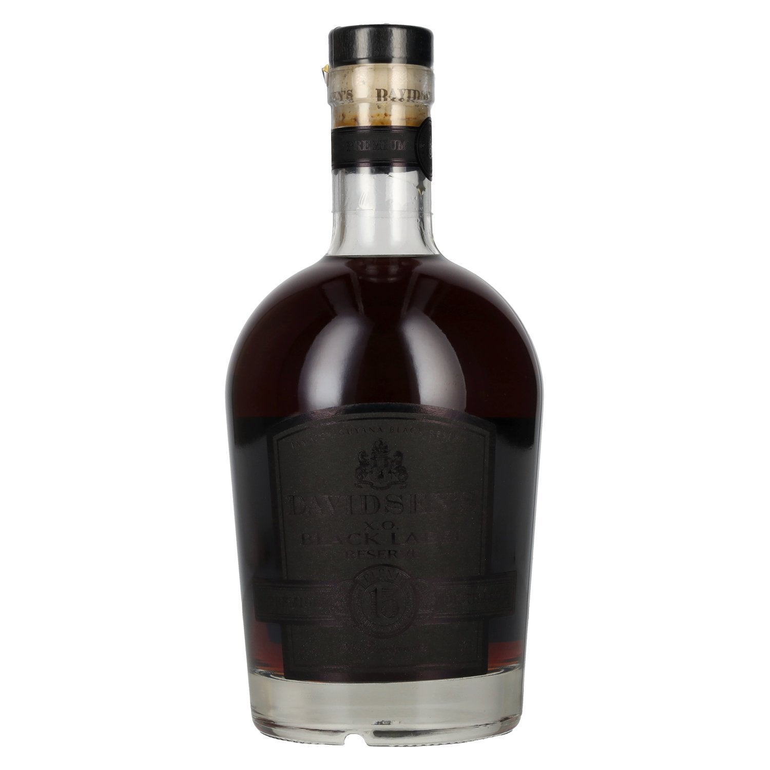Davidsen's 15 X.O. Black Label Reserve 40% Vol. 0,7l