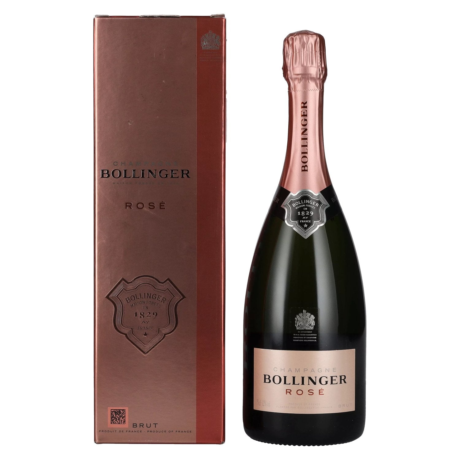 Bollinger Champagne ROSE Brut 12% Vol. 0,75l in Giftbox