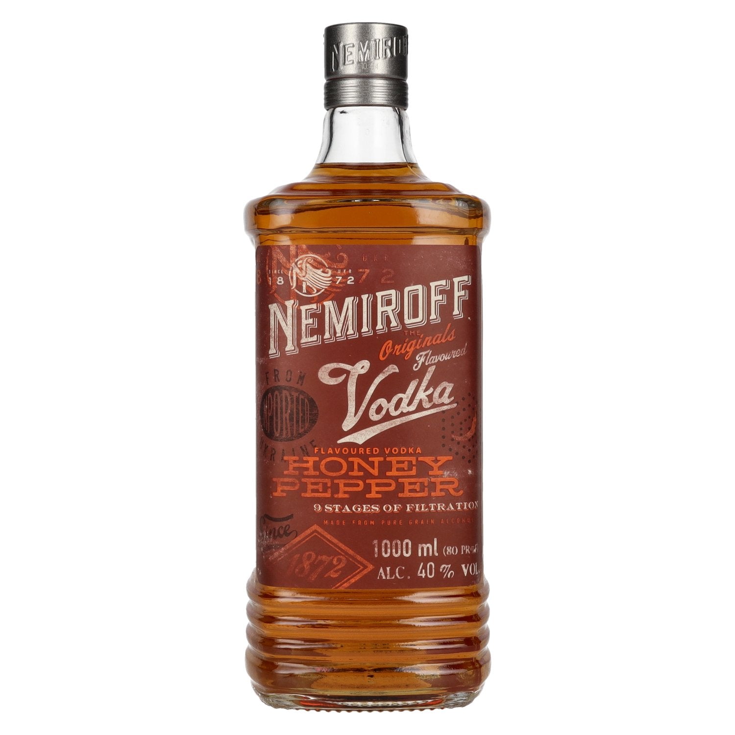 Nemiroff HONEY PEPPER Flavoured Vodka 40% Vol. 1l