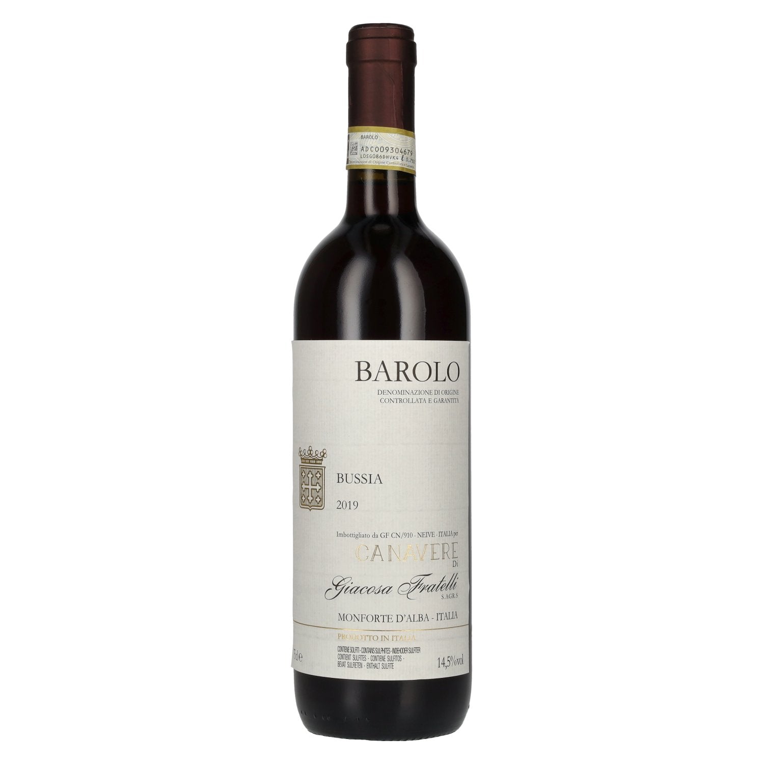 Canavere di Giacosa Fratelli Barolo Bussia DOCG 2019 14,5% Vol. 0,75l