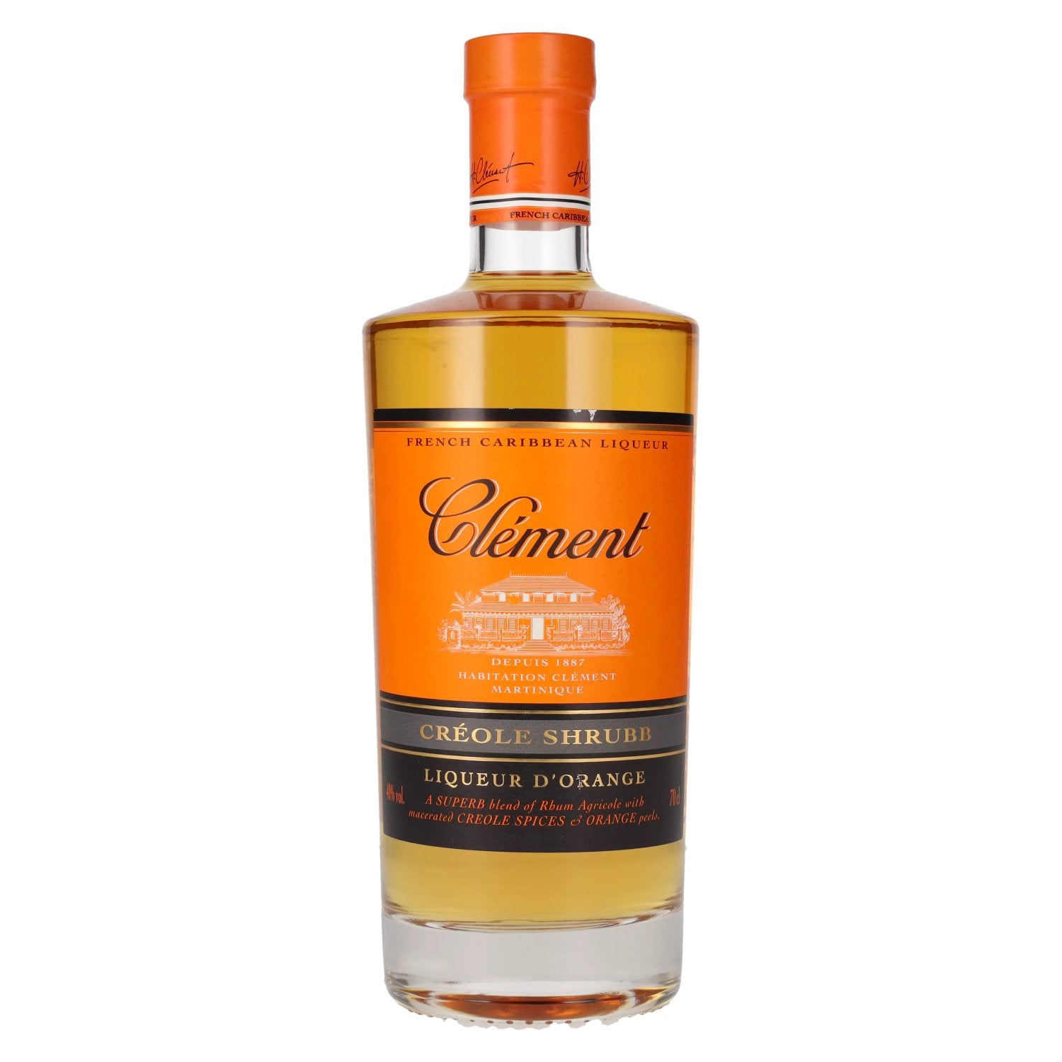 Clement Creole Shrubb Liqueur D'Orange 40% Vol. 0,7l