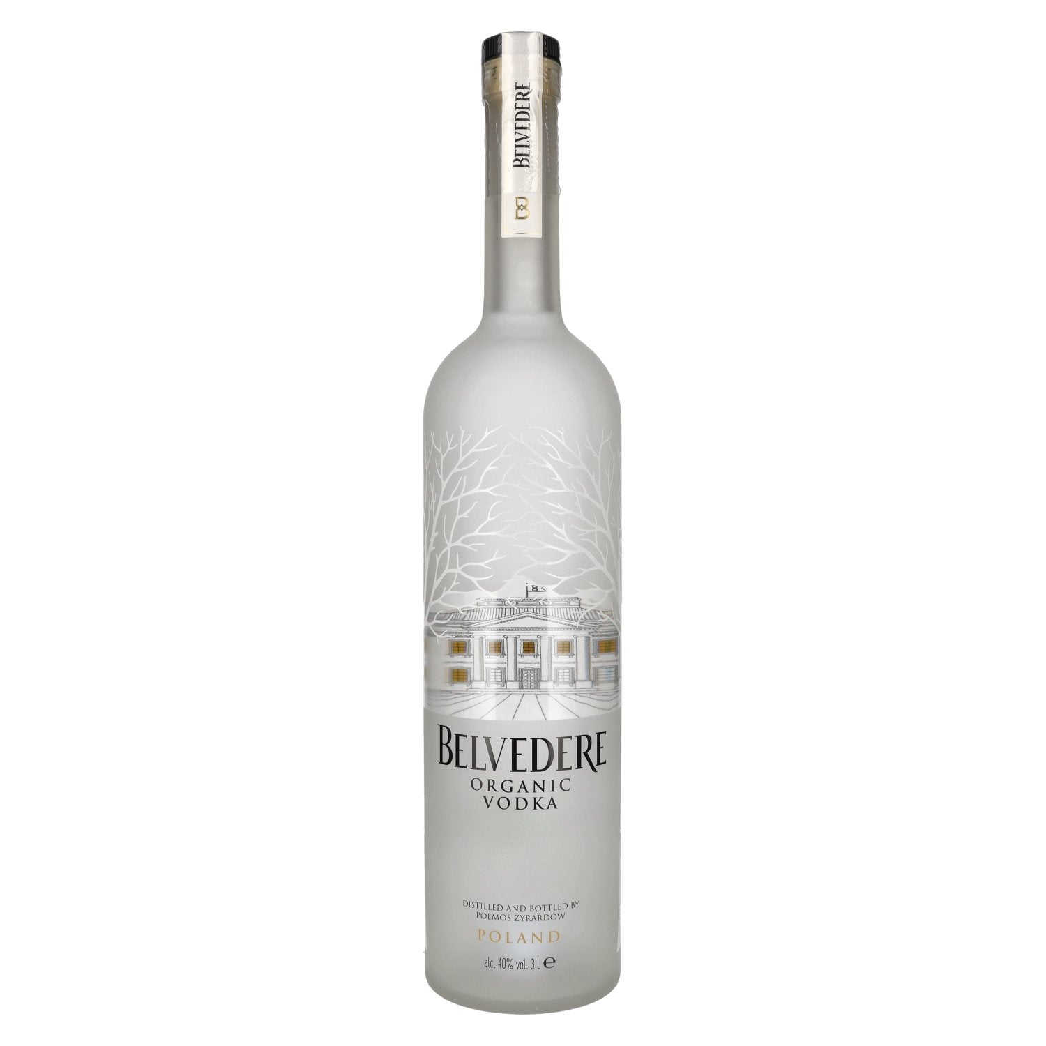 Belvedere Organic Vodka 40% Vol. 3l + LED Lichtsticker