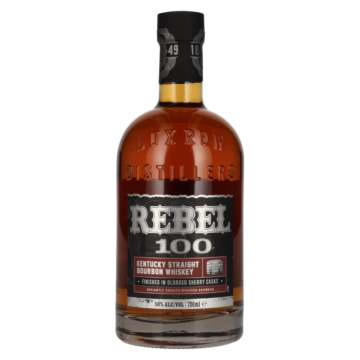 Rebel 100 Kentucky Straight Bourbon Whiskey Oloroso Sherry Casks 50% Vol. 0,7l