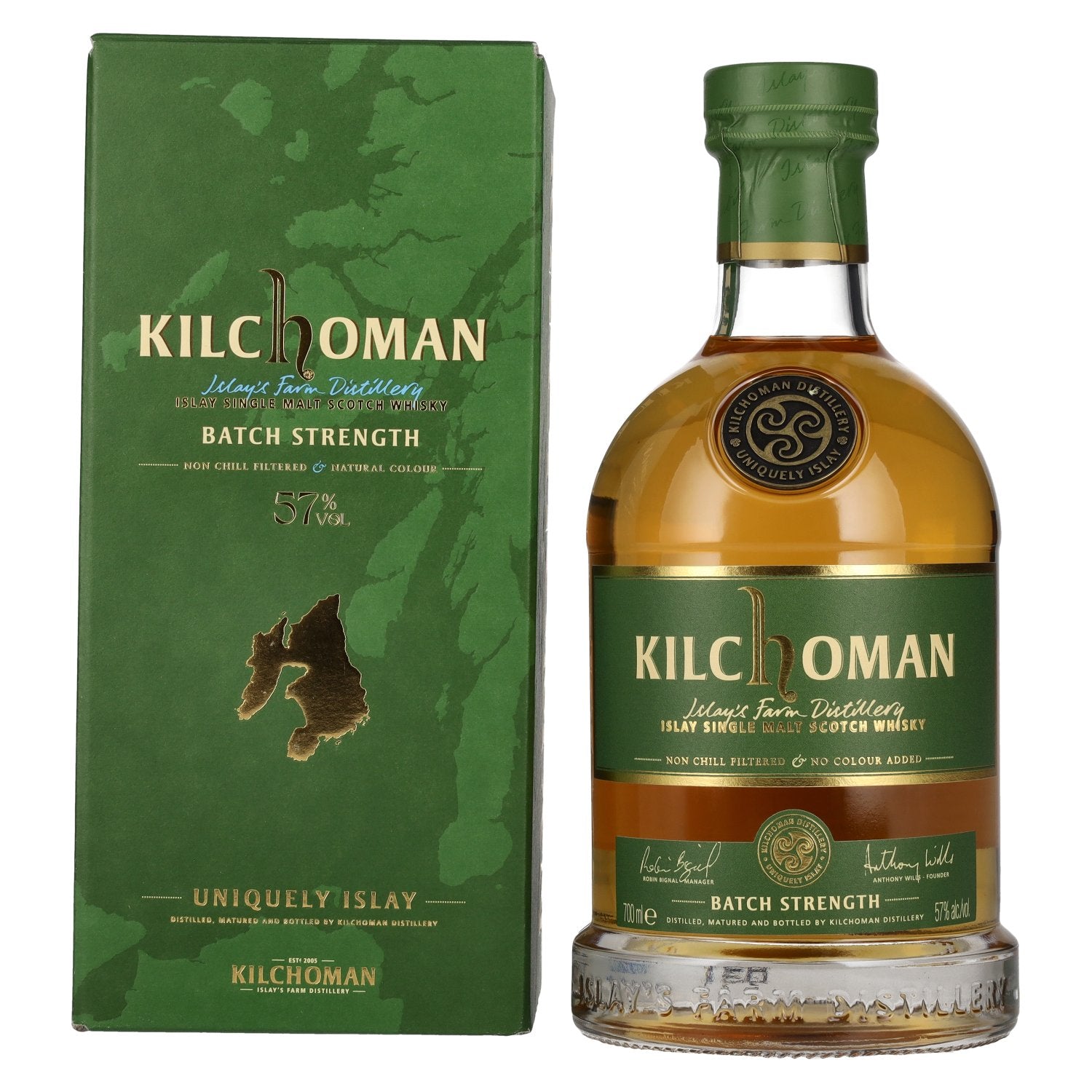 Kilchoman BATCH STRENGTH Islay Single Malt Scotch Whisky 57% Vol. 0,7l in Giftbox