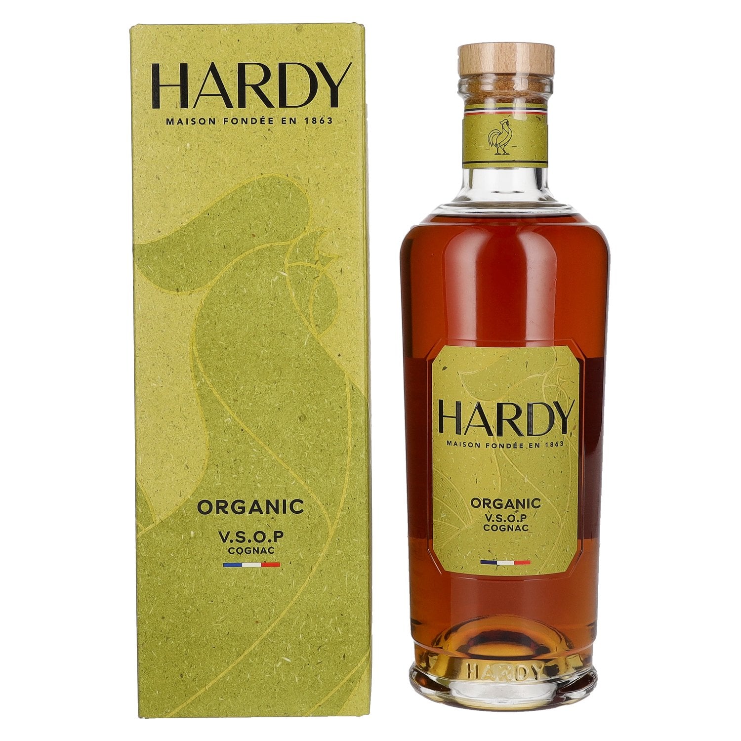 Hardy V.S.O.P Cognac ORGANIC 40% Vol. 0,7l in Giftbox