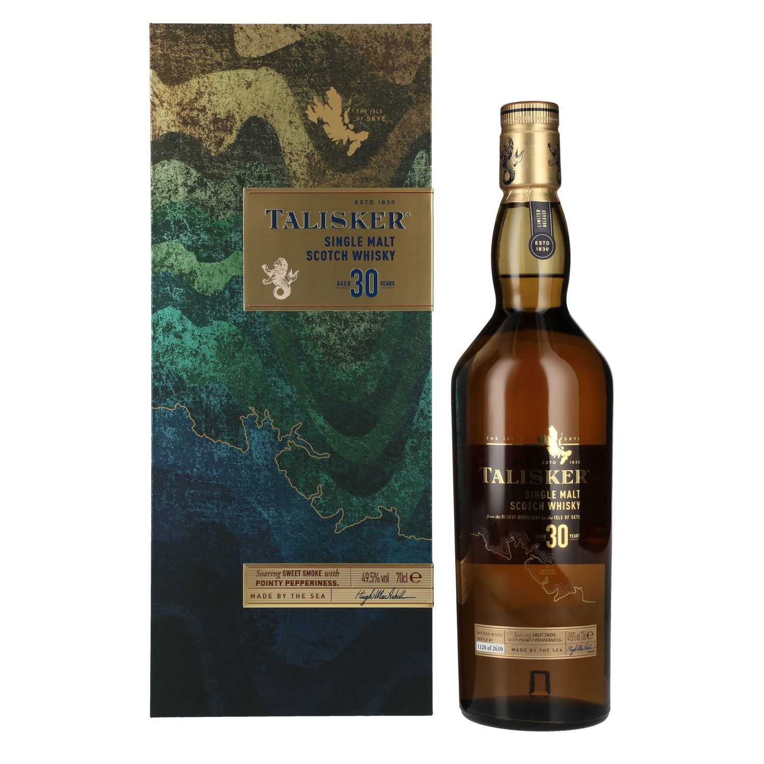 Talisker 30 Years Old Single Malt Scotch Whisky Limited Release 49,5% Vol. 0,7l in Giftbox