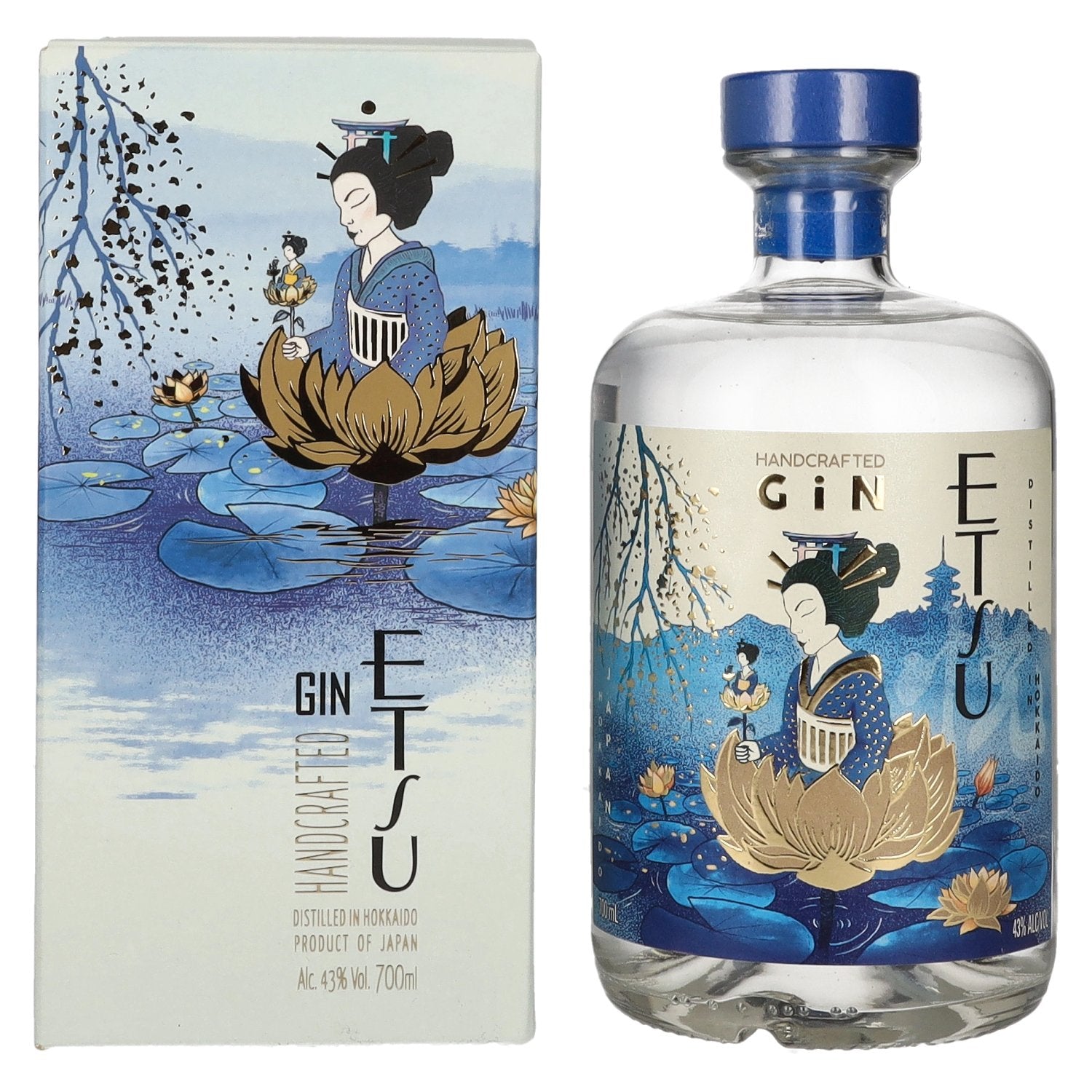 Etsu Handcrafted Gin 43% Vol. 0,7l