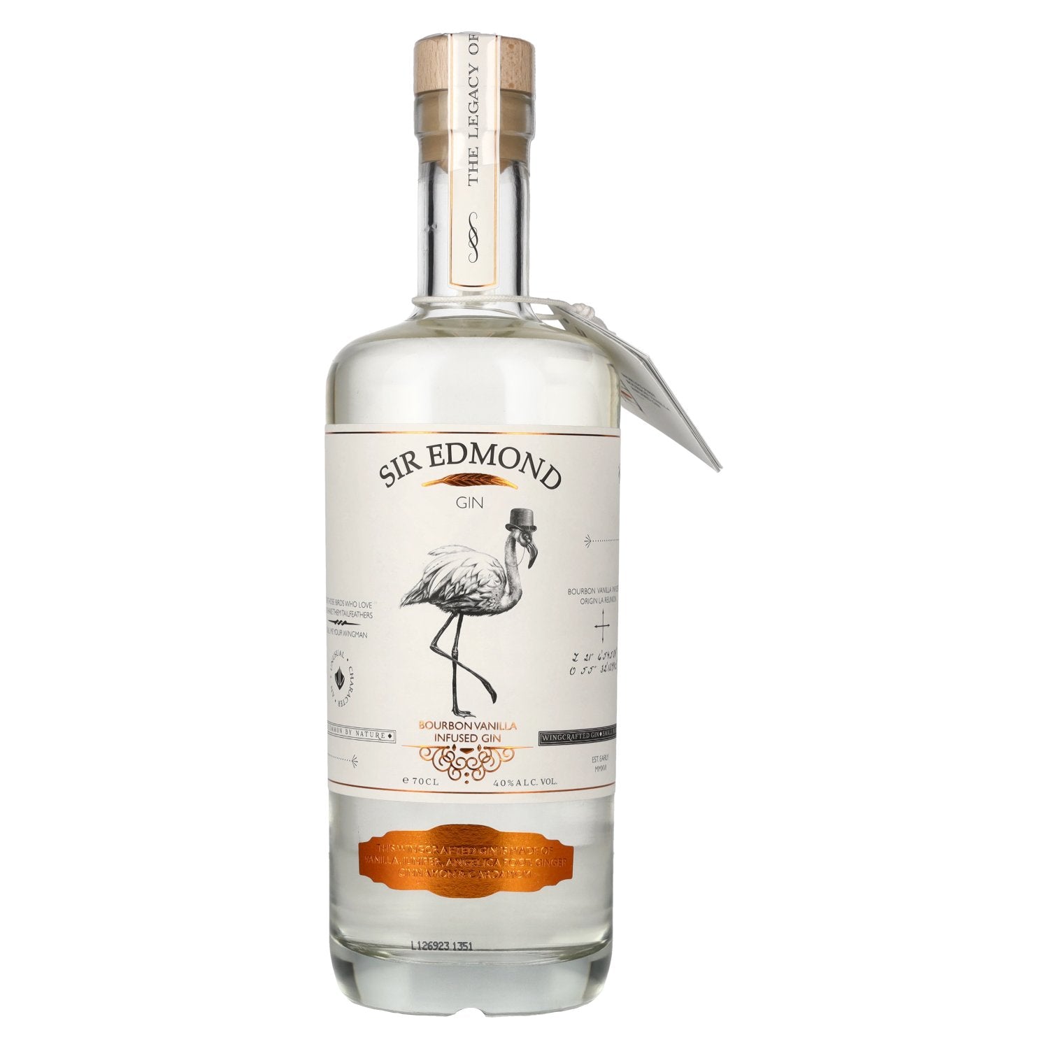 SIR EDMOND Vanilla Gin 40% Vol. 0,7l