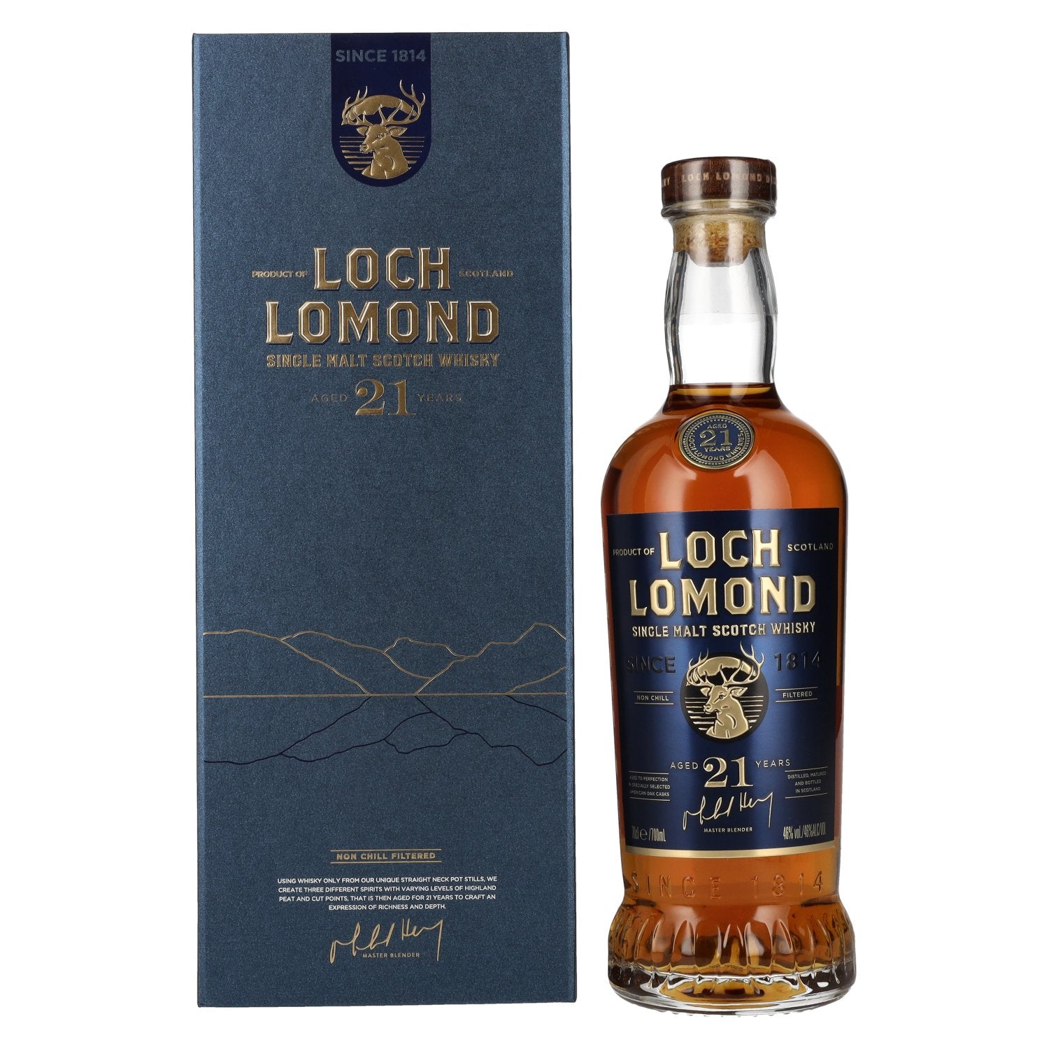 Loch Lomond 21 Years Old Single Malt 46% Vol. 0,7l in Giftbox