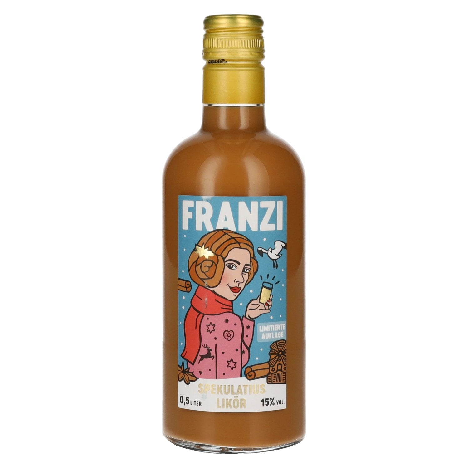 Franzi Spekulatius Likoer Limited Edition 15% Vol. 0,5l