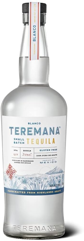 Teremana Tequila Blanco 100% Agave Blue Weber 40% Vol. 0,75l