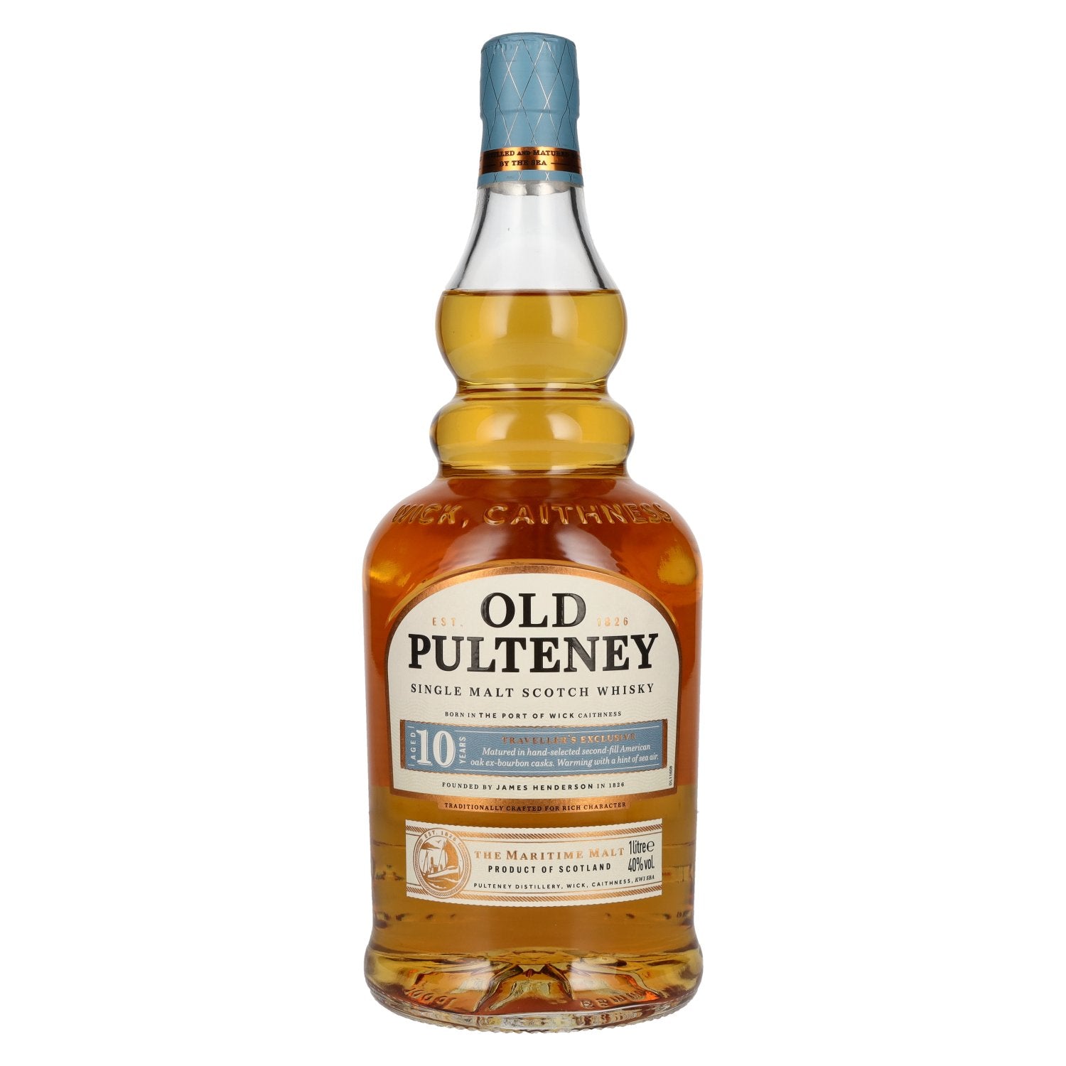 Old Pulteney 10 Years Old Single Malt TRAVELLER'S EXCLUSIVE 40% Vol. 1l