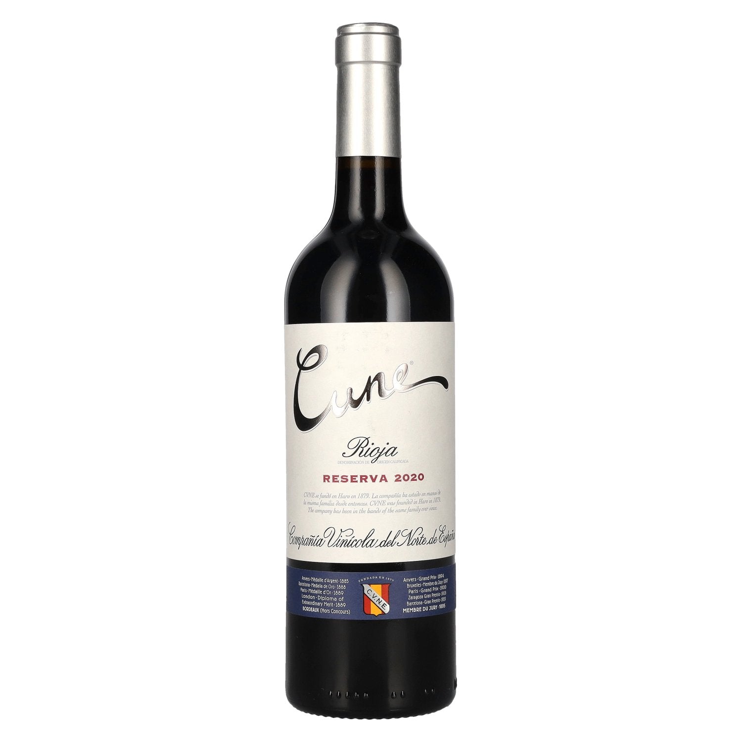 Cune Rioja Reserva 2020 14% Vol. 0,75l