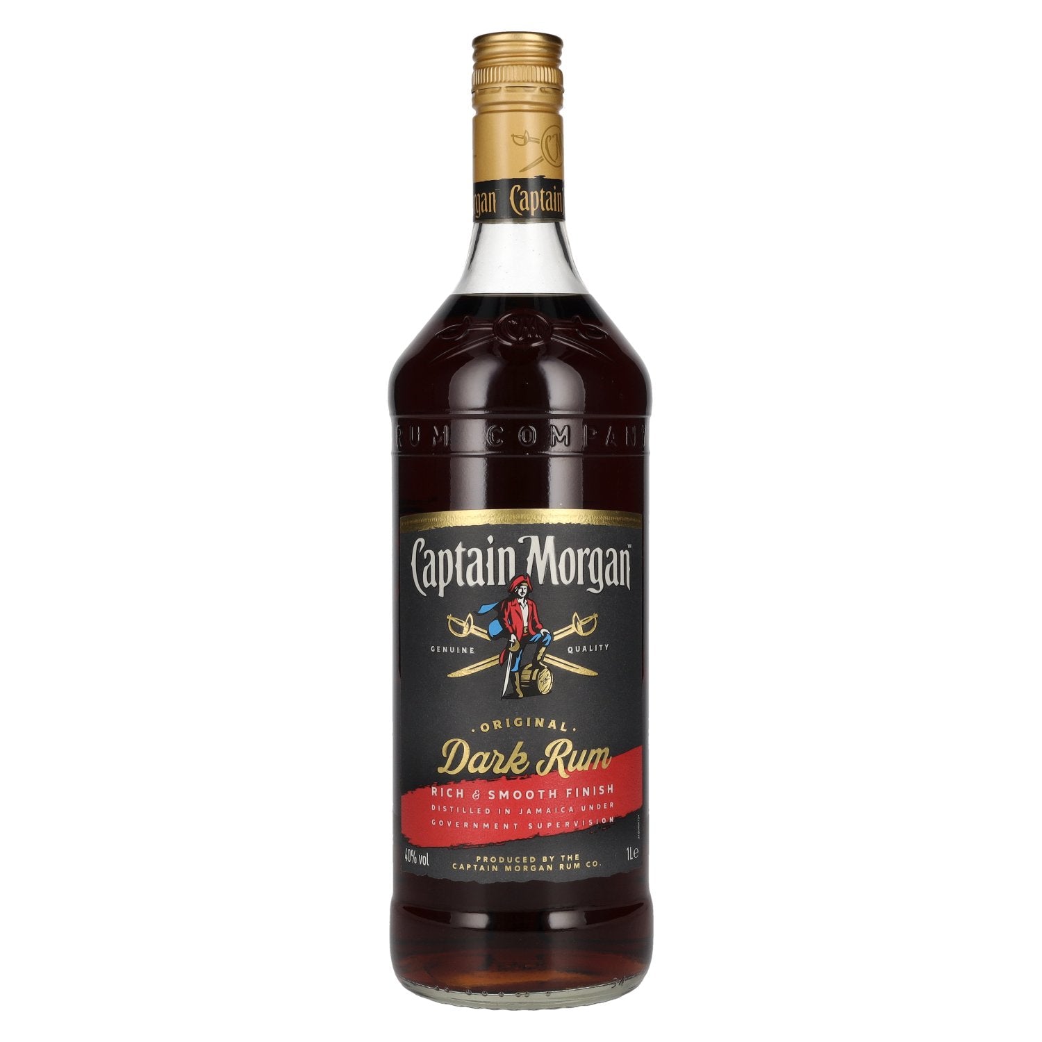 Captain Morgan DARK RUM 40% Vol. 1l