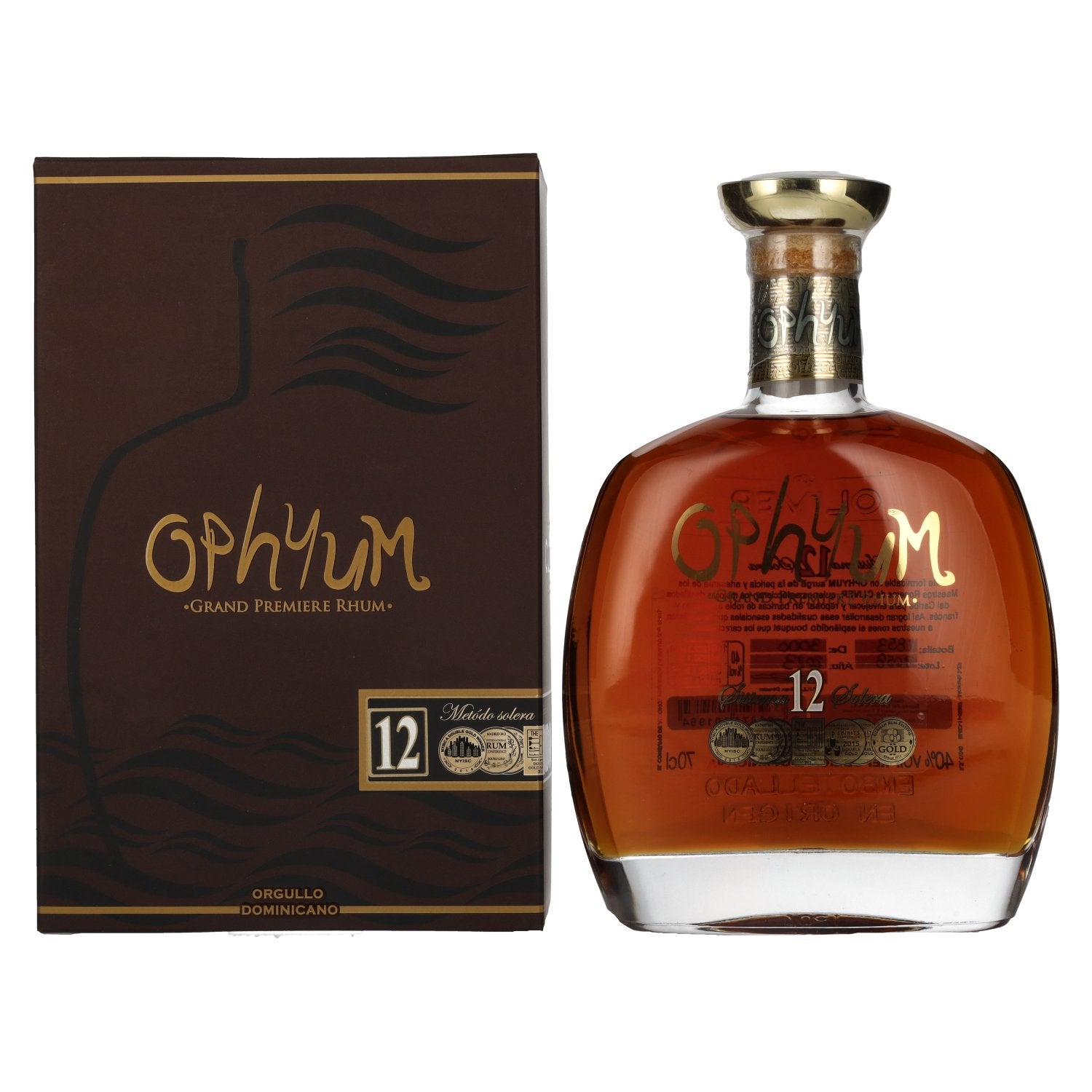 Ophyum 12 Metodo Solera Grand Premiere Rhum 40% Vol. 0,7l in Giftbox