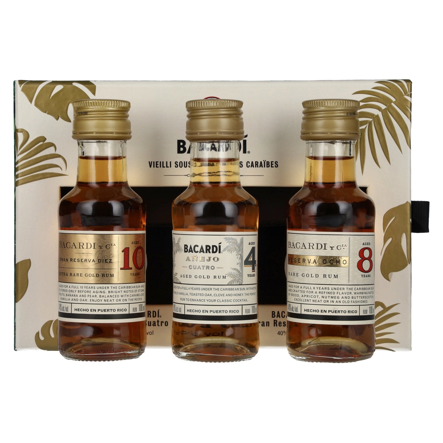 Bacardi DISCOVERY PACK 40% Vol. 3x0,1l in Giftbox