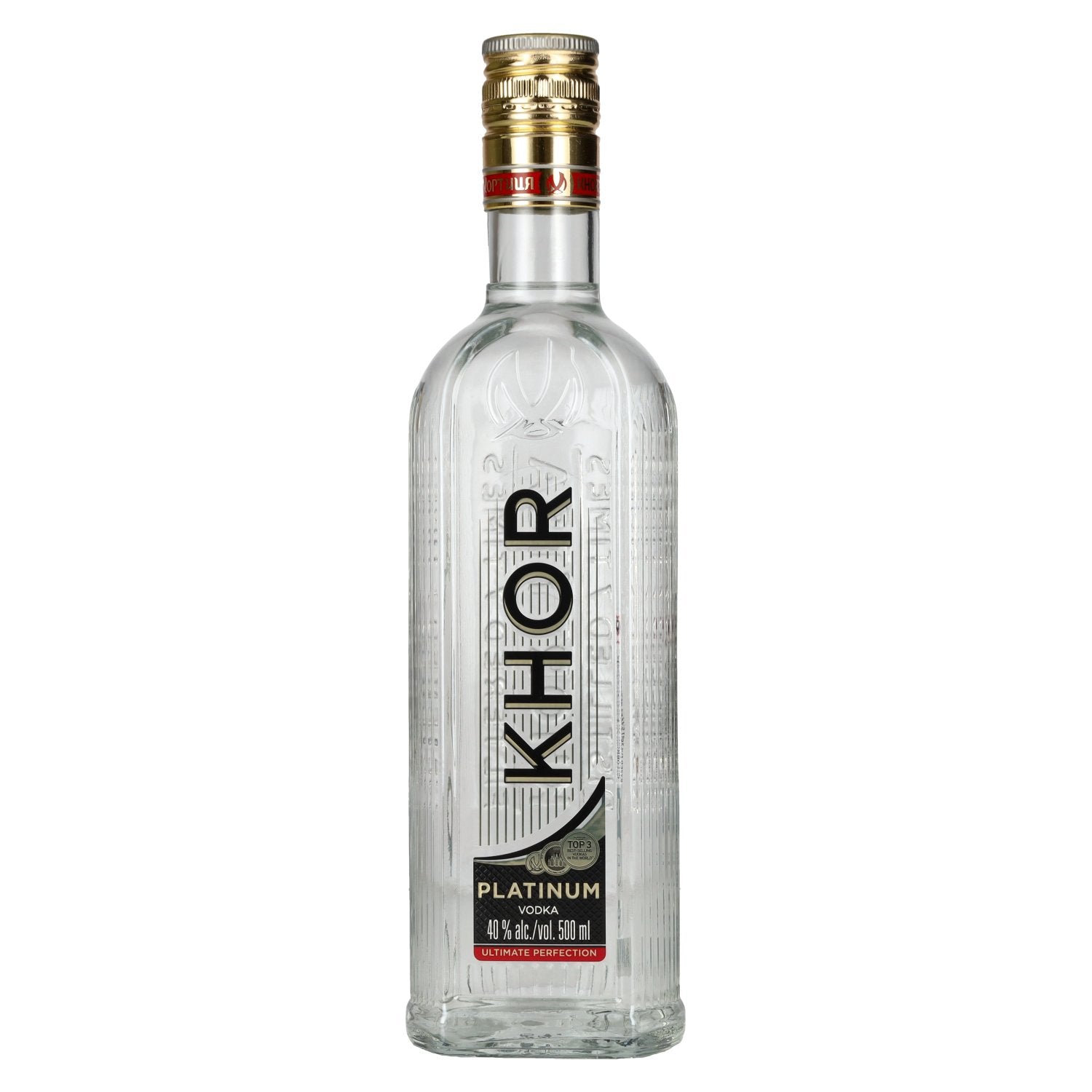 Khortytsa KHOR PLATINUM Vodka 40% Vol. 0,5l