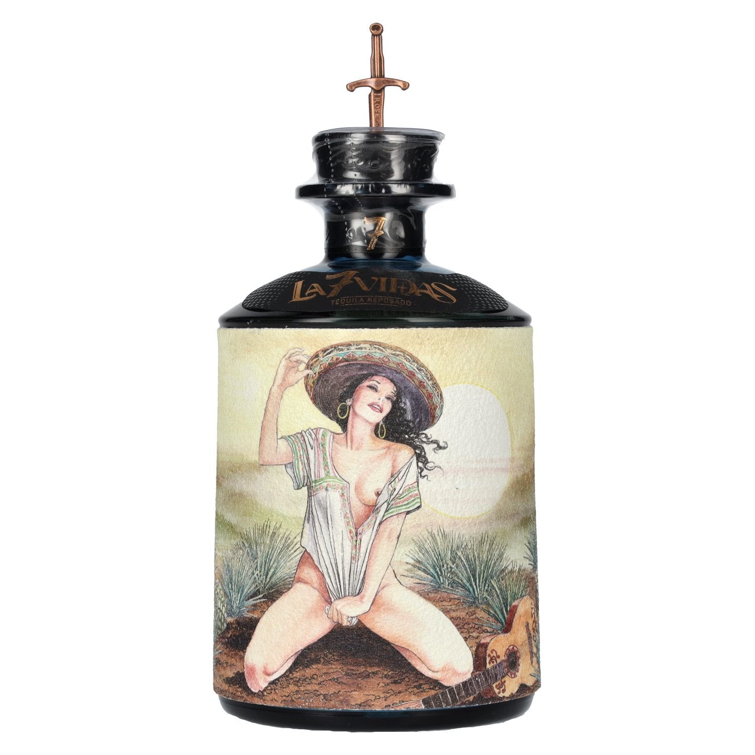 La7Vidas Tequila Reposado 100% Agave 40% Vol. 0,7l