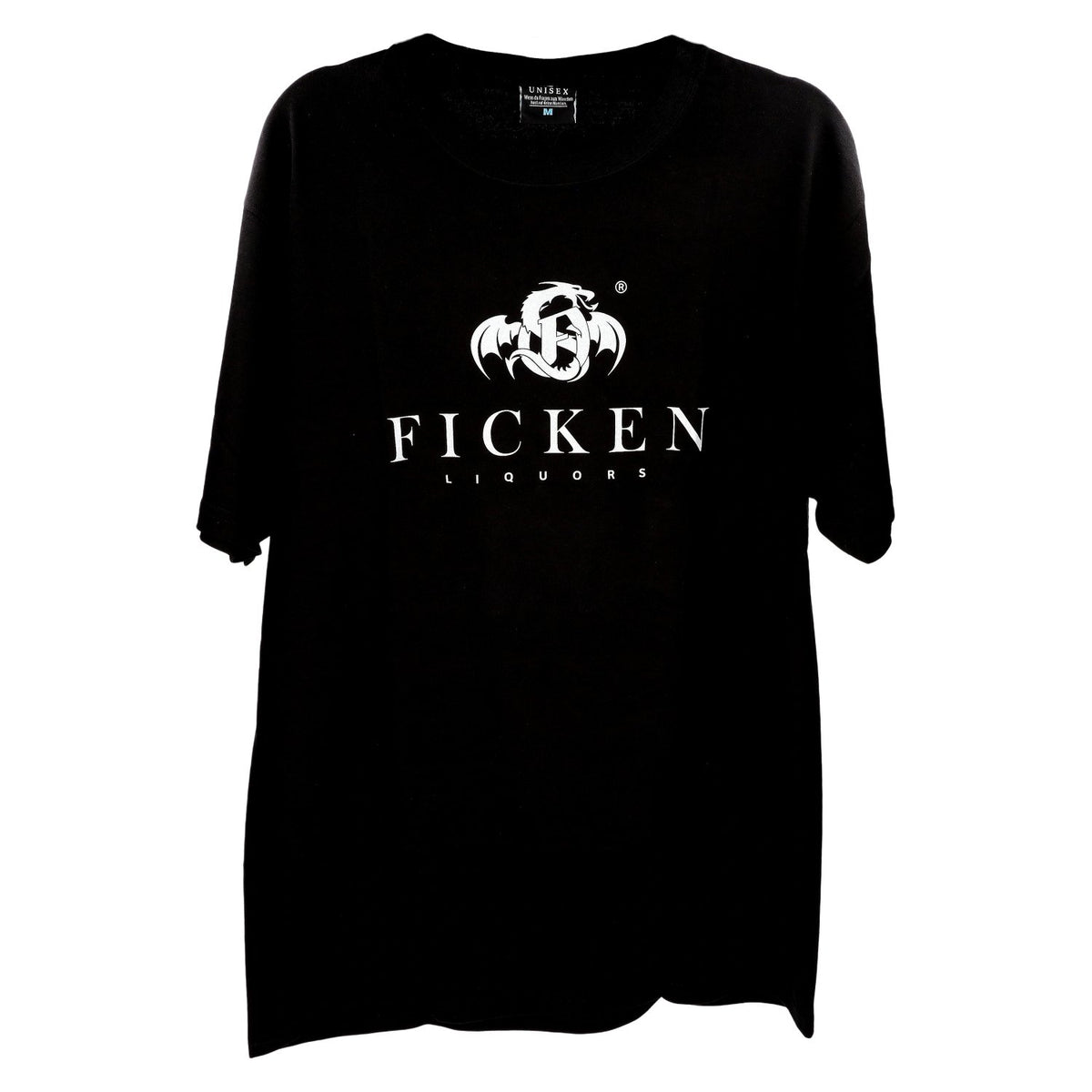 Ficken Liquors T-Shirt Herren Groesse M schwarz