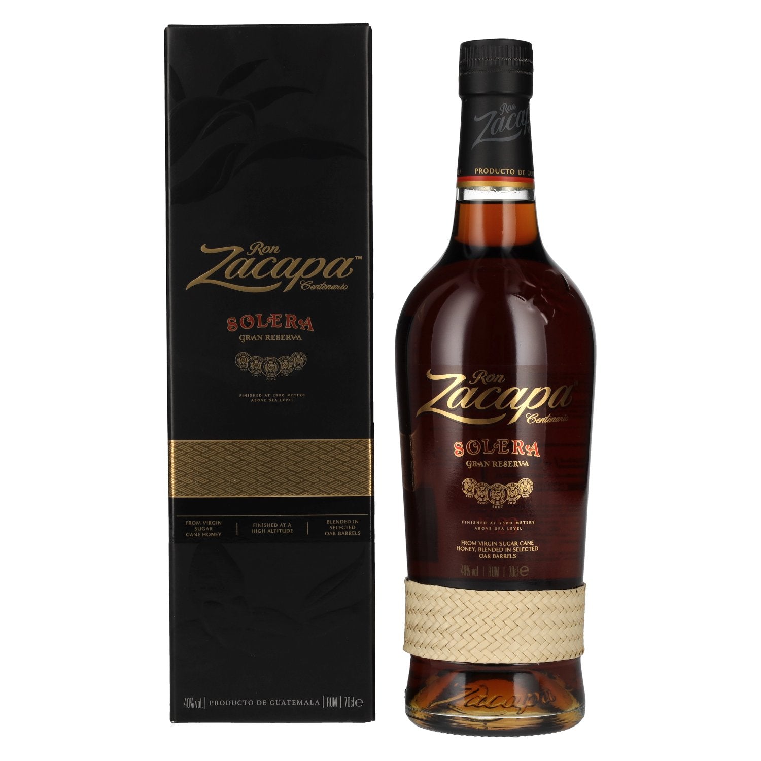 Ron Zacapa Centenario SOLERA Gran Reserva 40% Vol. 0,7l in Giftbox