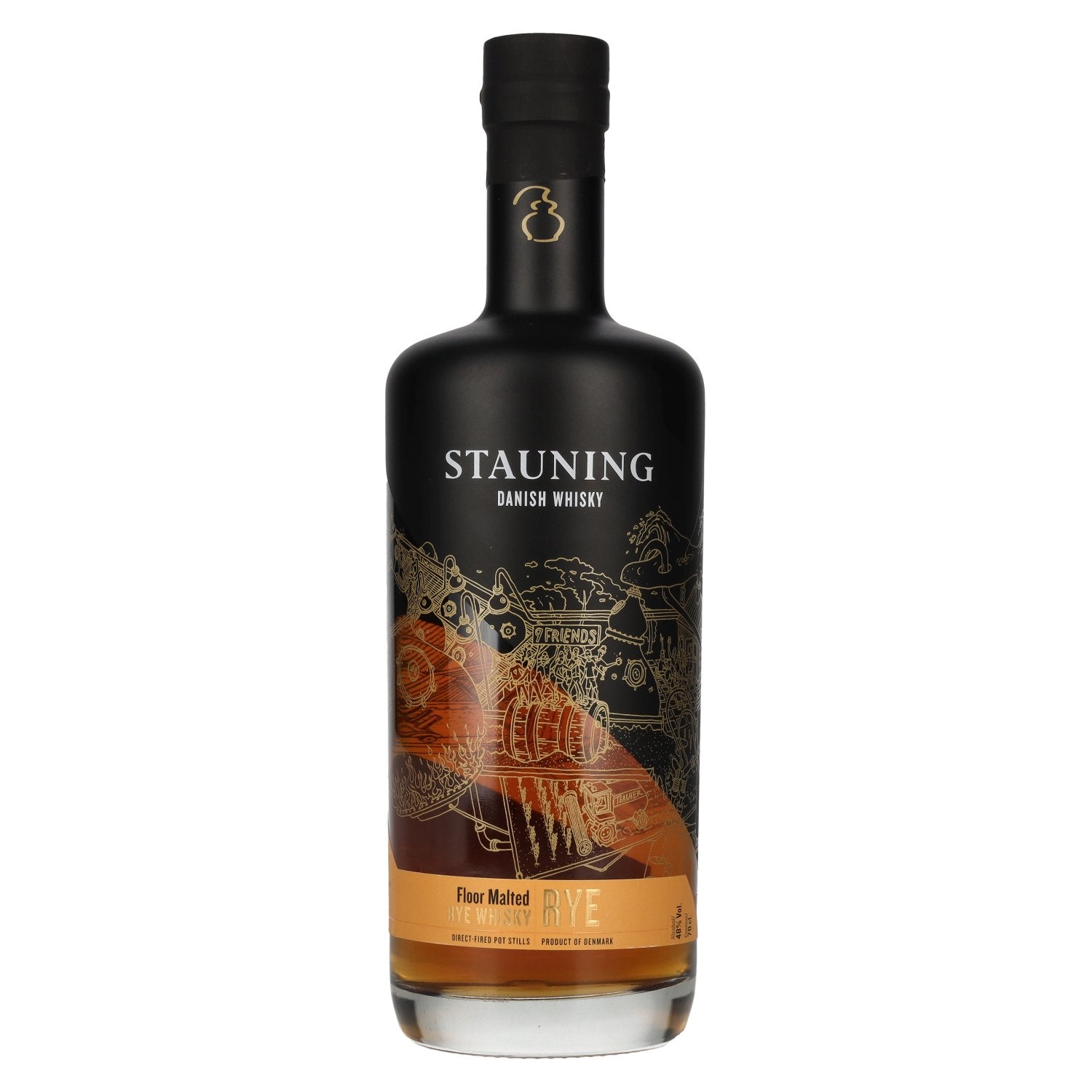 Stauning RYE Floor Malted Danish Whisky Batch 2 - 2023 48% Vol. 0,7l