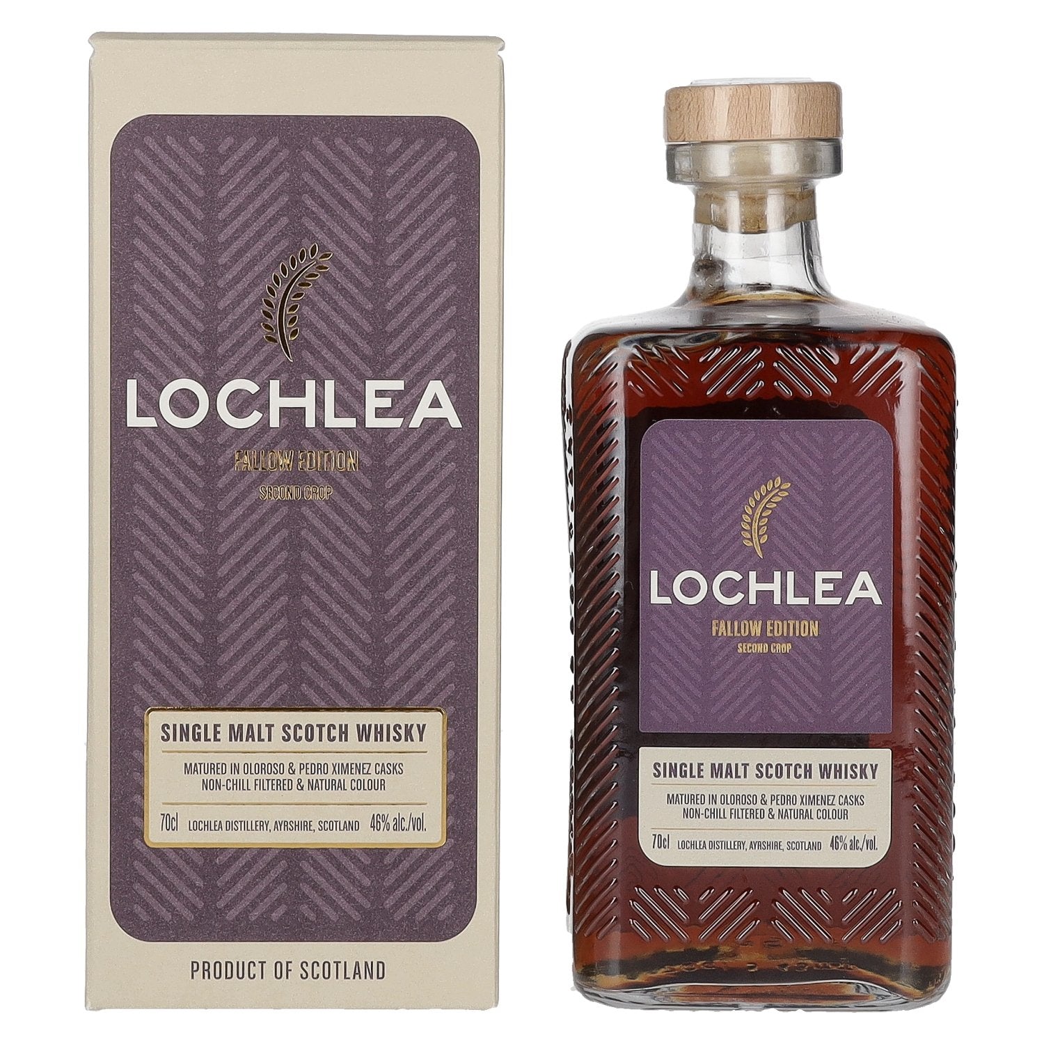 Lochlea FALLOW EDITION Second Crop Single Malt Scotch Whisky 46% Vol. 0,7l in Giftbox