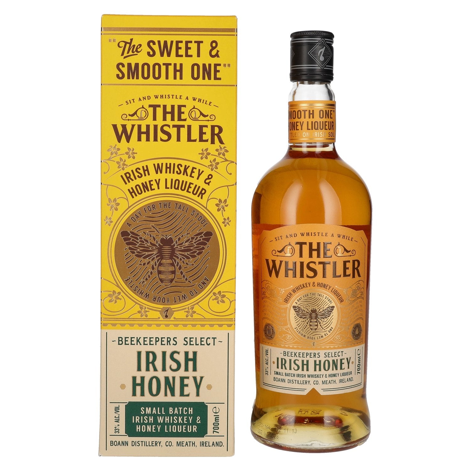 The Whistler IRISH HONEY Irish Whiskey & Honey Liqueur 33% Vol. 0,7l in Giftbox