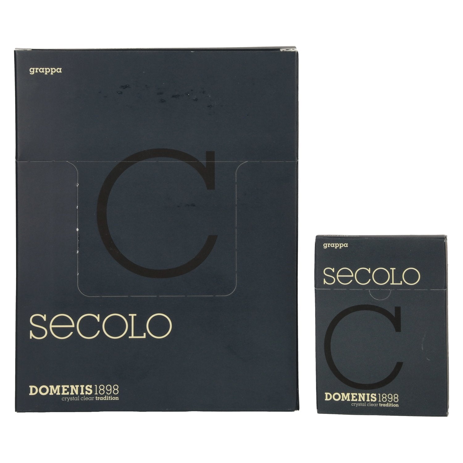 Domenis 1898 SECOLO Grappa 60% Vol. 10x10x0,005l in Giftbox