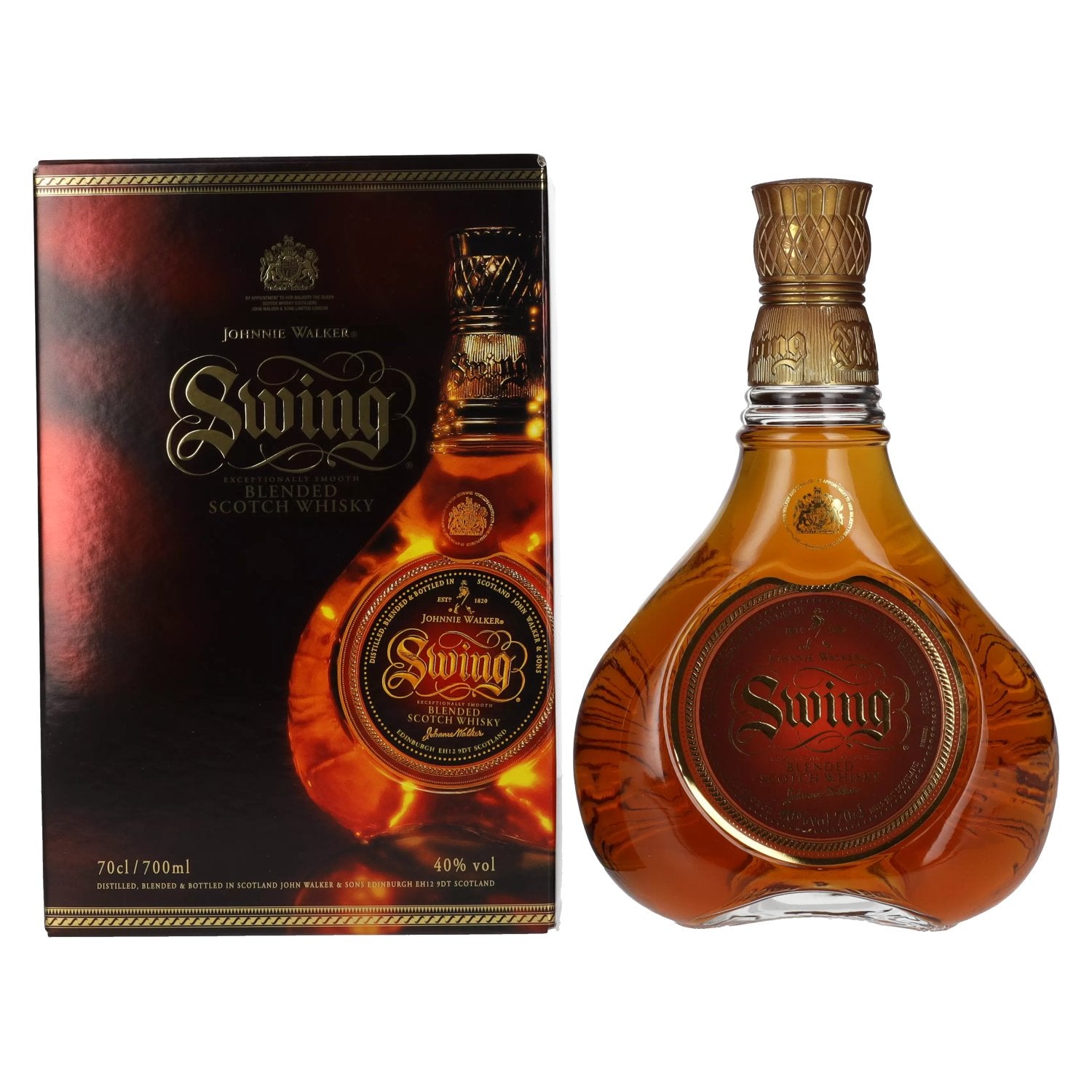Johnnie Walker SWING Blended Scotch Whisky 40% Vol. 0,7l in Giftbox
