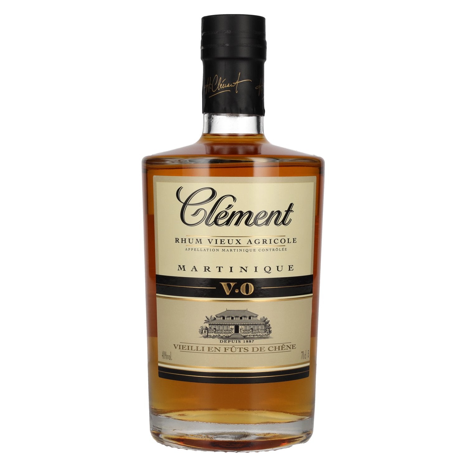 Clement Rhum Vieux Agricole V.O. Martinique 40% Vol. 0,7l