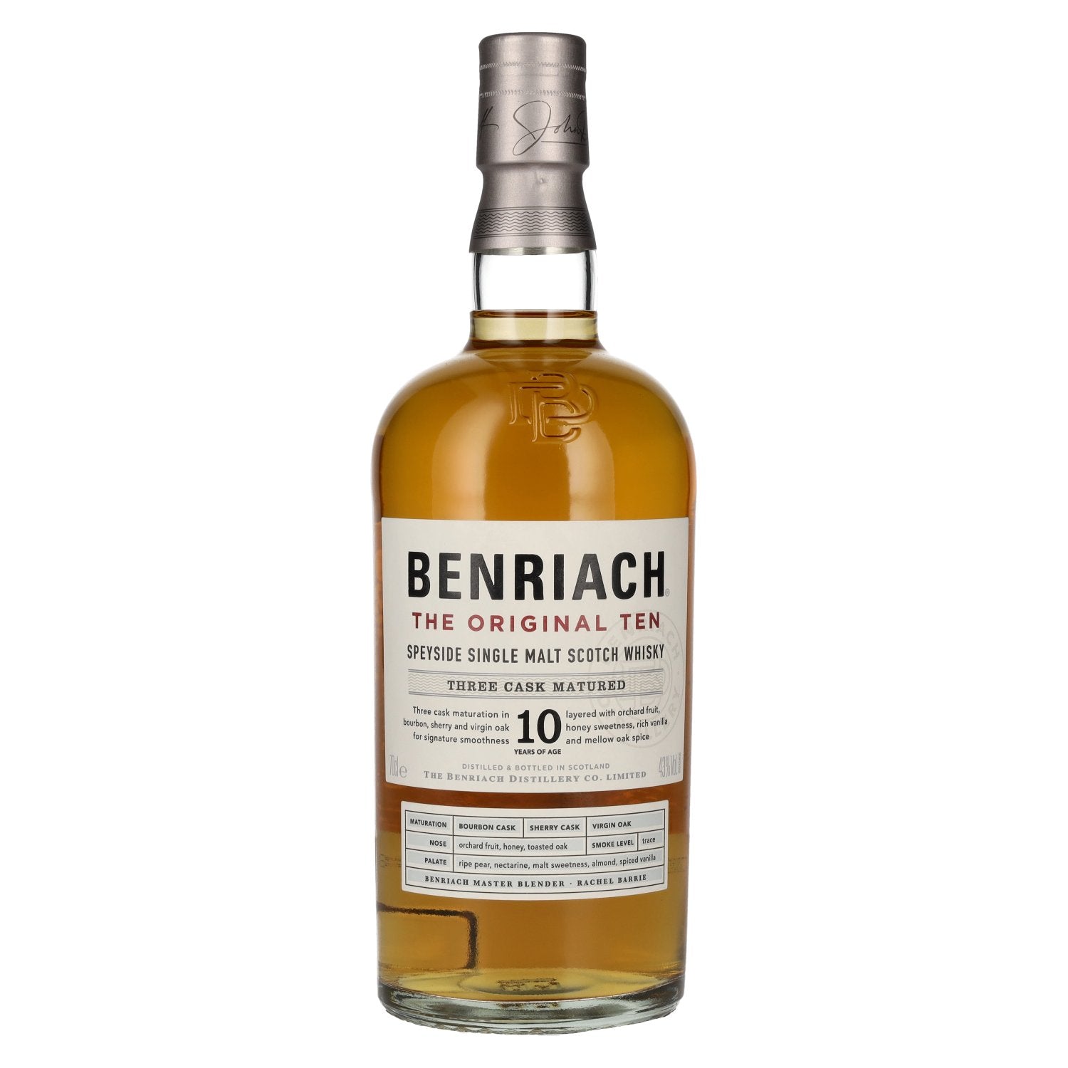 Benriach THE ORIGINAL TEN Single Malt Three Cask Matured 43% Vol. 0,7l