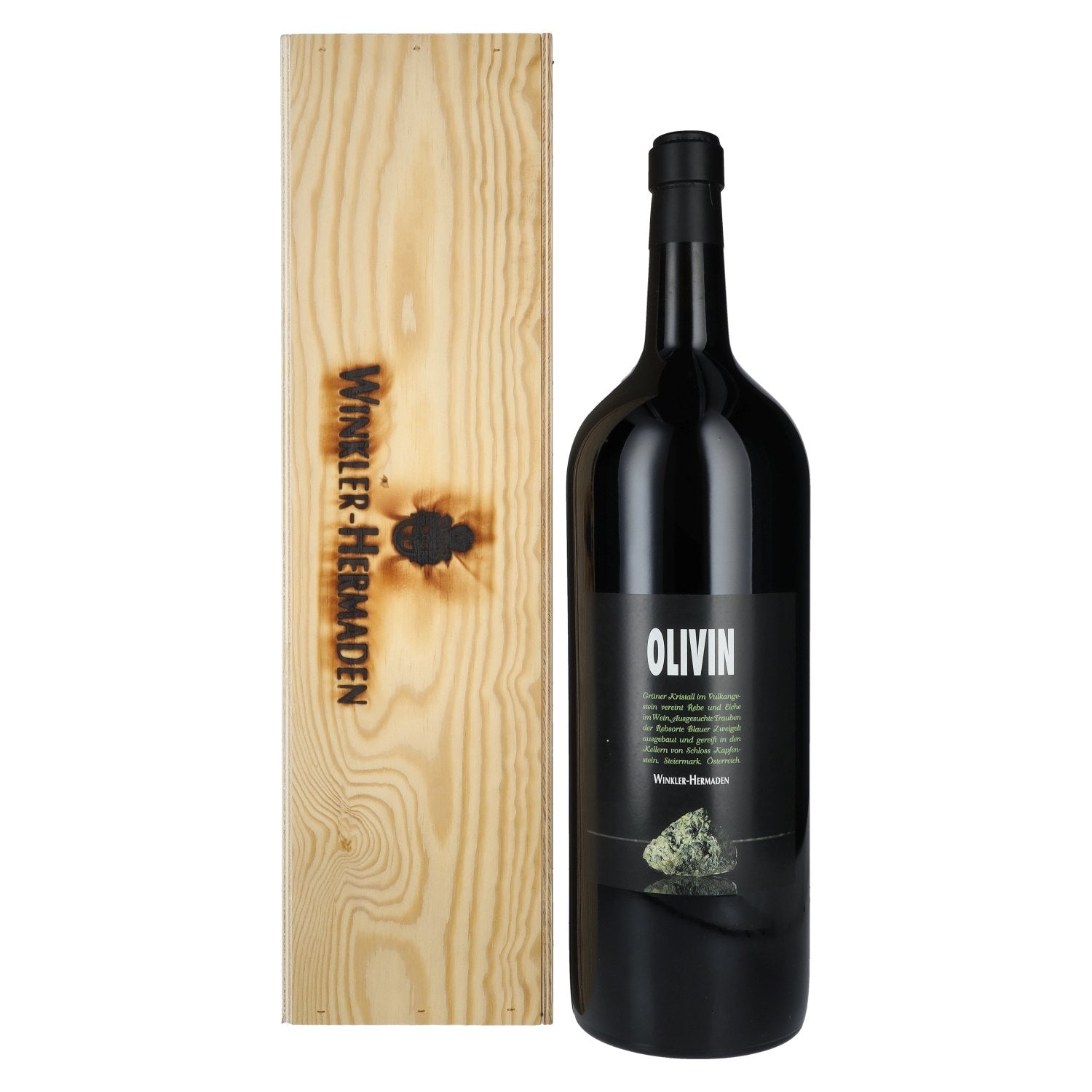 Winkler-Hermaden Olivin 2021 14% Vol. 5l in Holzkiste