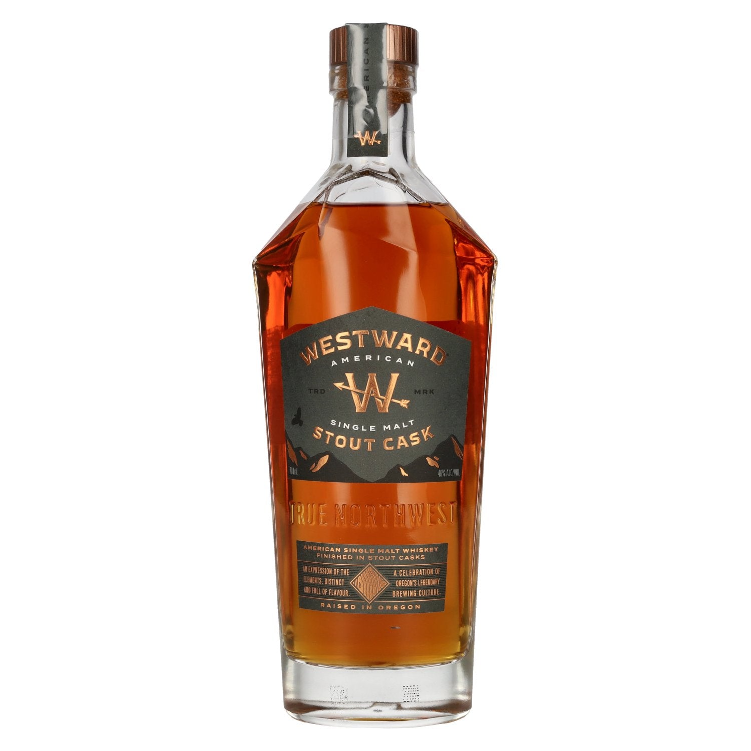 Westward American Single Malt Whiskey Stout Cask 46% Vol. 0,7l