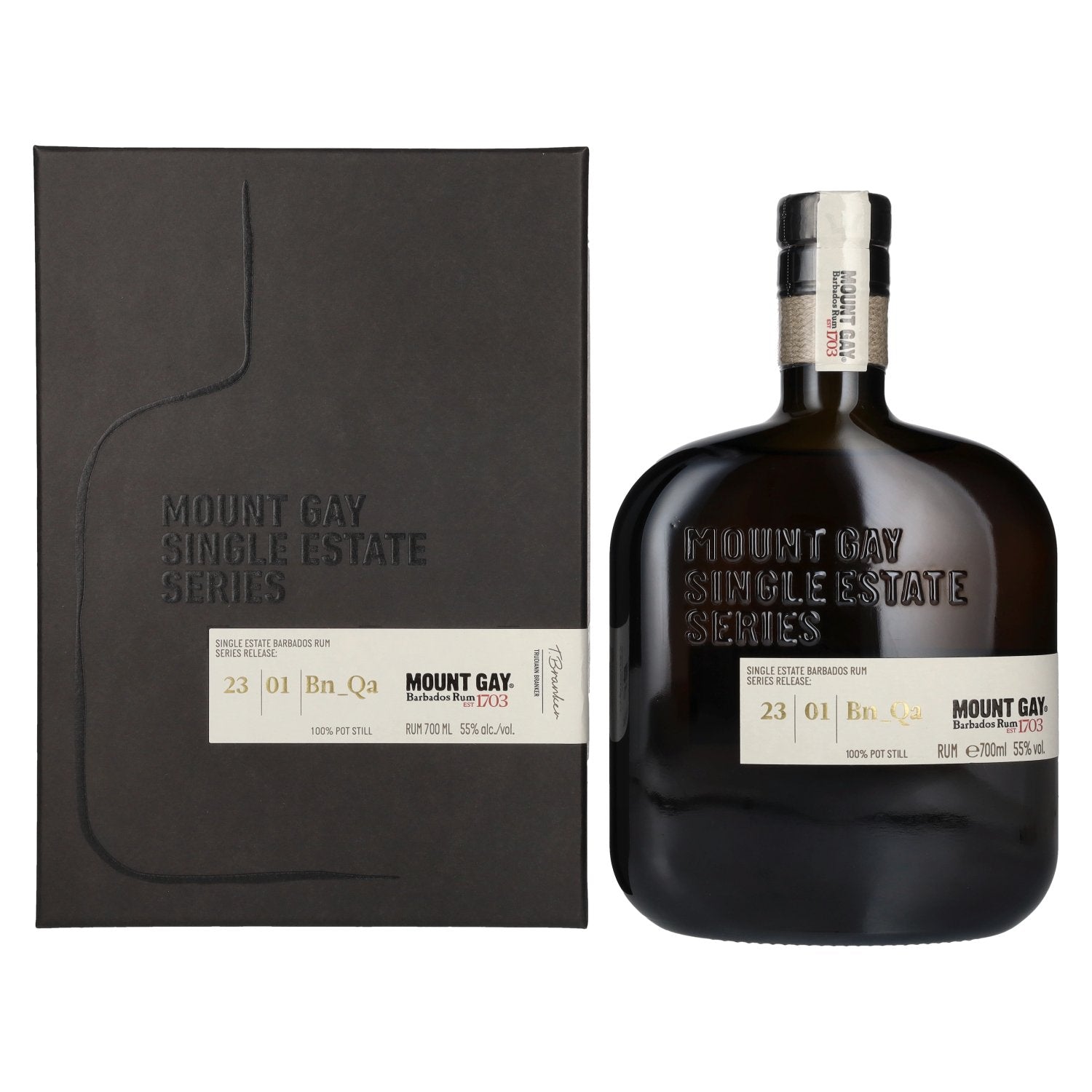 Mount Gay Single Estate Series #23/1 55% Vol. 0,7l in Giftbox