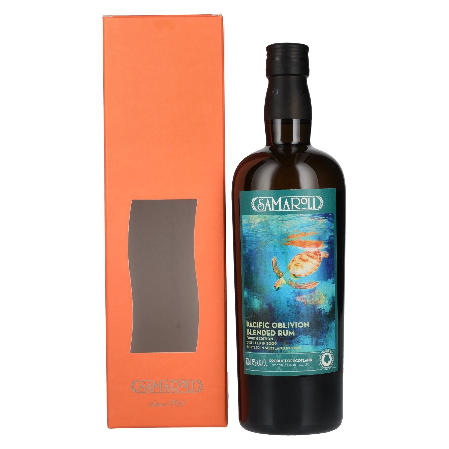 Samaroli Pacific Oblivion Blended Rum 2009 45% Vol. 0,7l in Giftbox