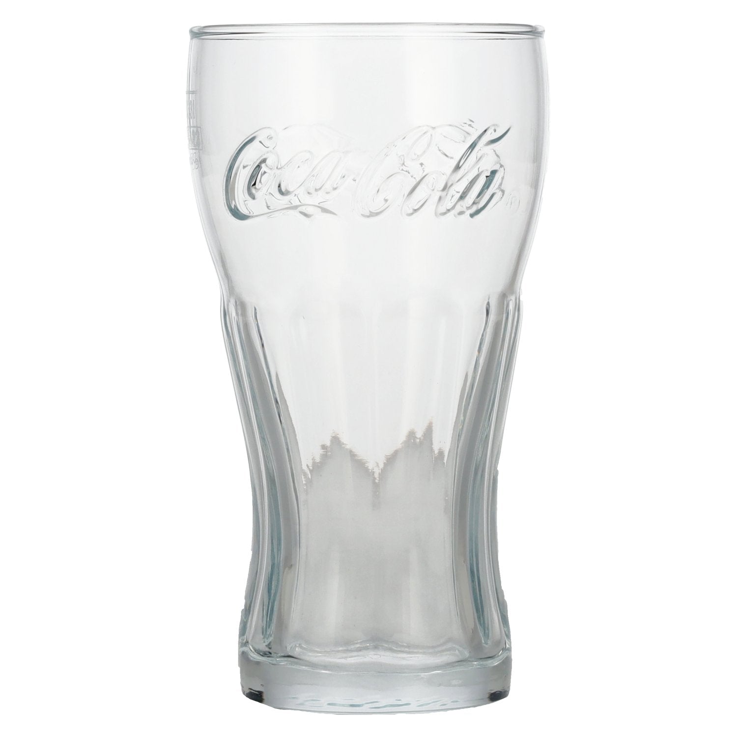 Coca Cola Konturglas 0,3l with calibration