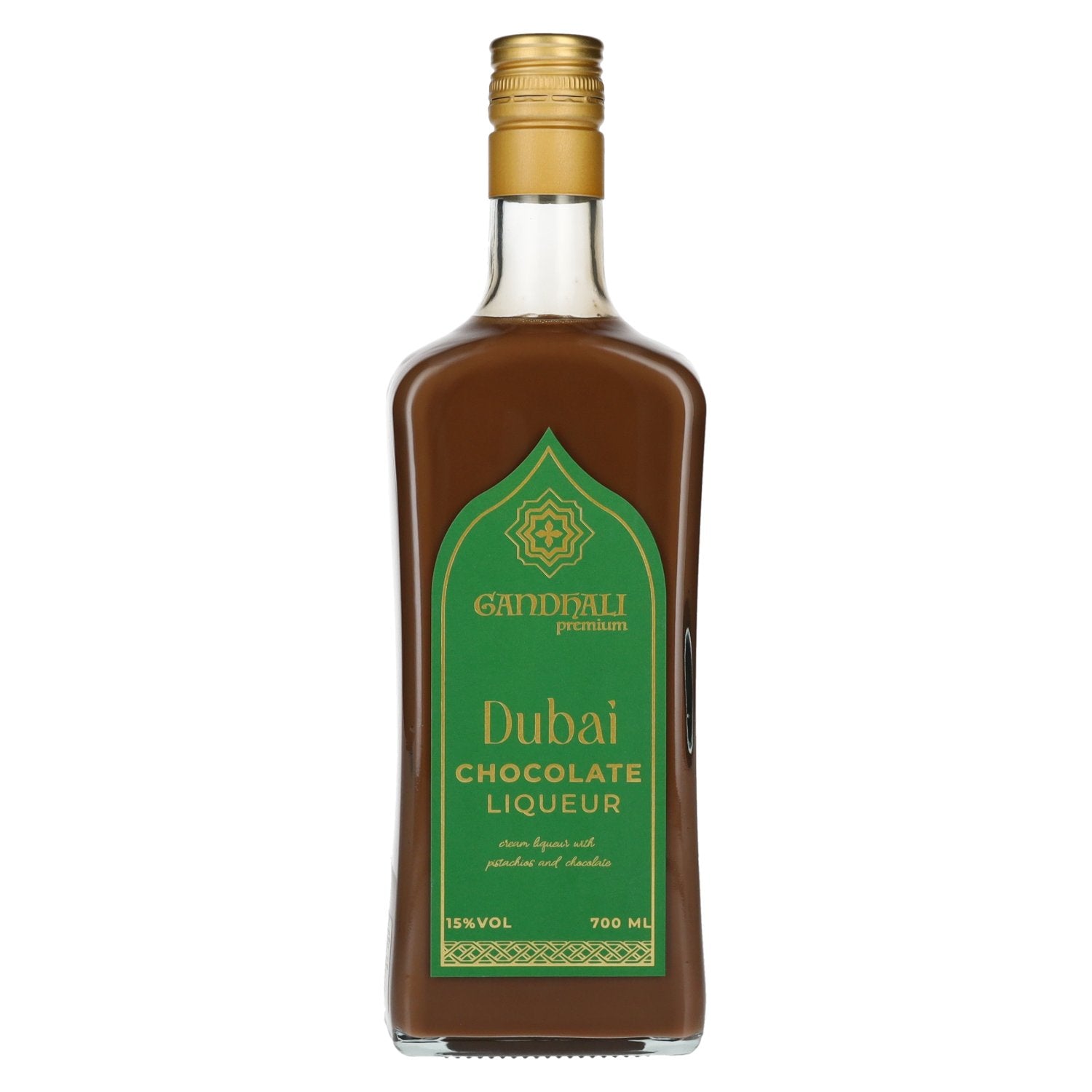 Gandhali Premium Dubai Chocolate Liqueur 15% Vol. 0,7l